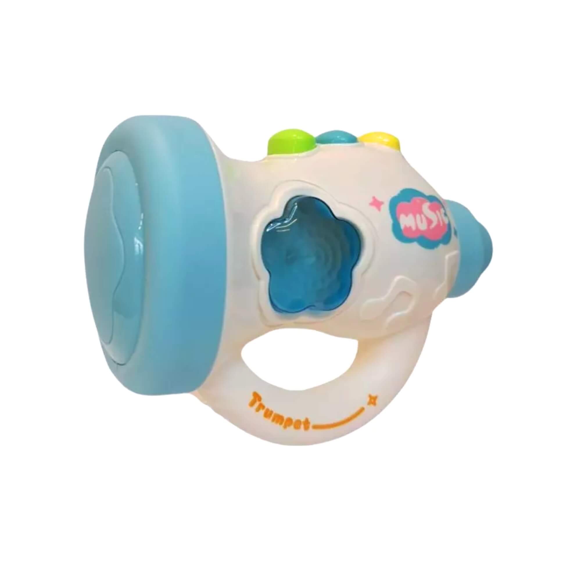 Brinquedo Infantil Trompete Musical Interativo com Luz e Som Zippy Toys - 11093
