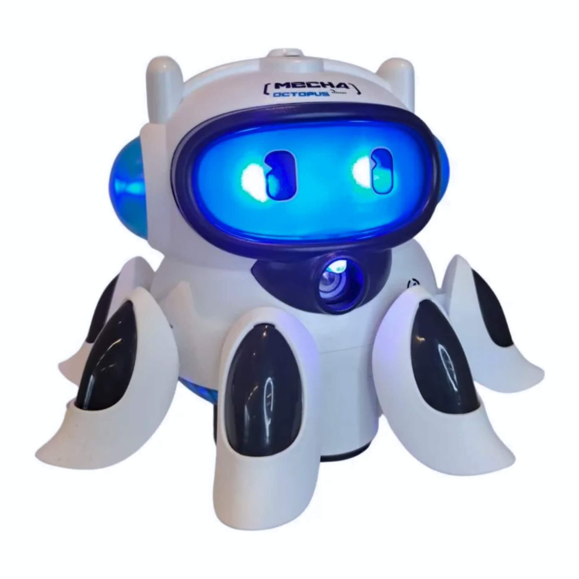 Brinquedo Infantil Polvo Robô Divertido e Interativo com Luz e Som Zippy Toys - 11128