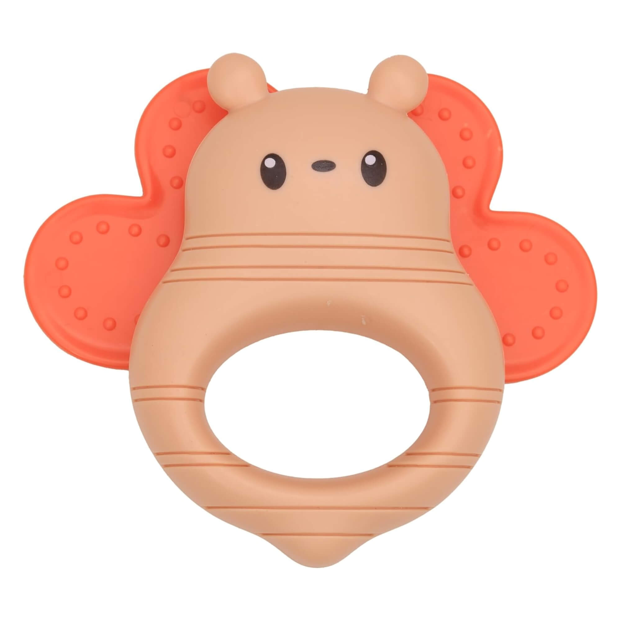 Brinquedo Infantil Chocalho Borboleta Rosa Zippy Toys - 10379