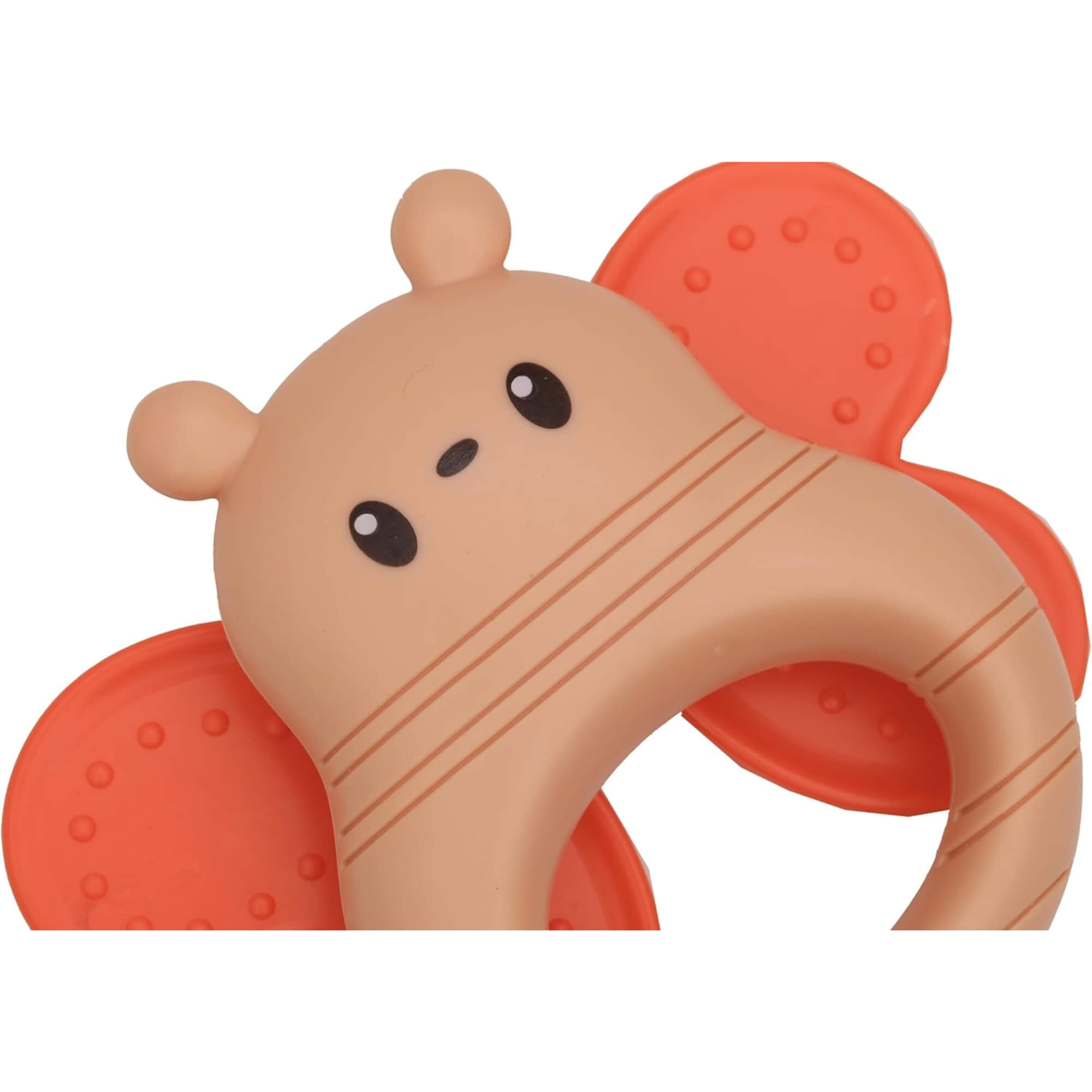 Brinquedo Infantil Chocalho Borboleta Rosa Zippy Toys - 10379