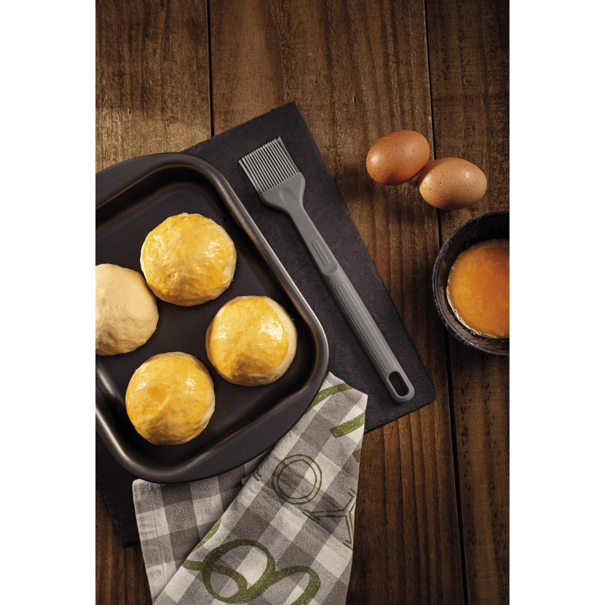 Pincel Softta de Silicone Cinza Tramontina - 25858160