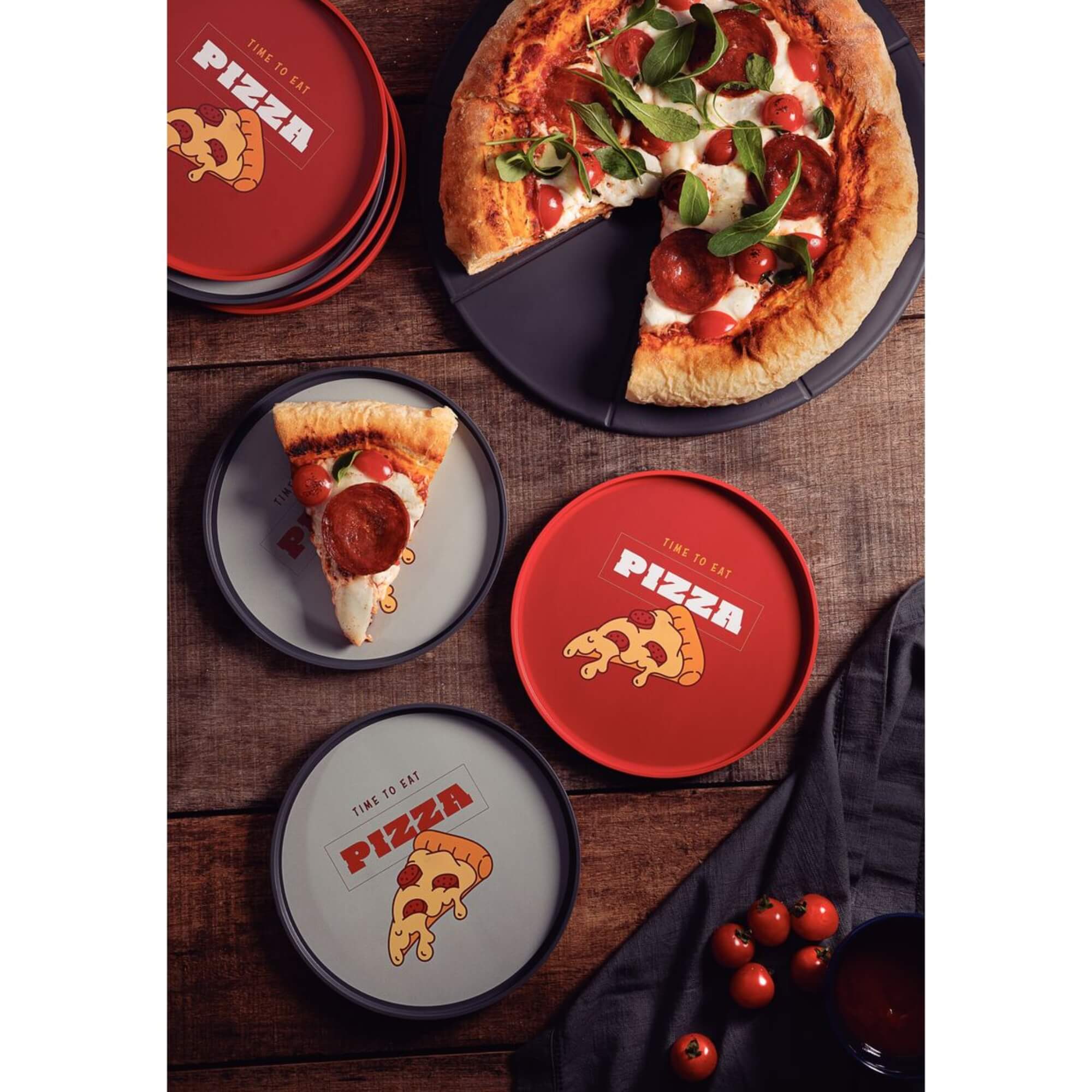 Prato de Pizza em Polipropileno Sortido e Unitário Tramontina - 23797950