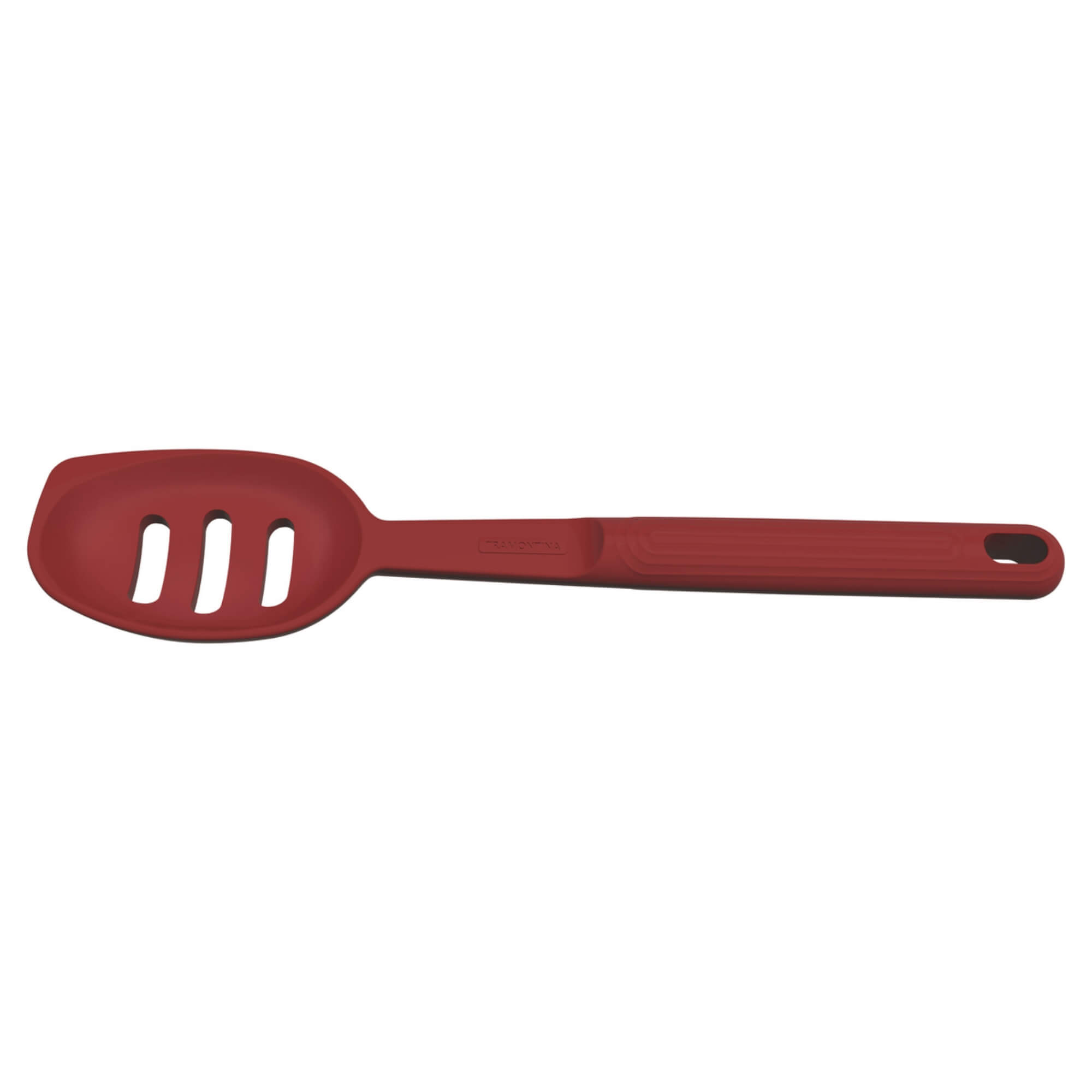 Colher para Servir Vazada de Silicone Softta Vermelha Tramontina - 25853170