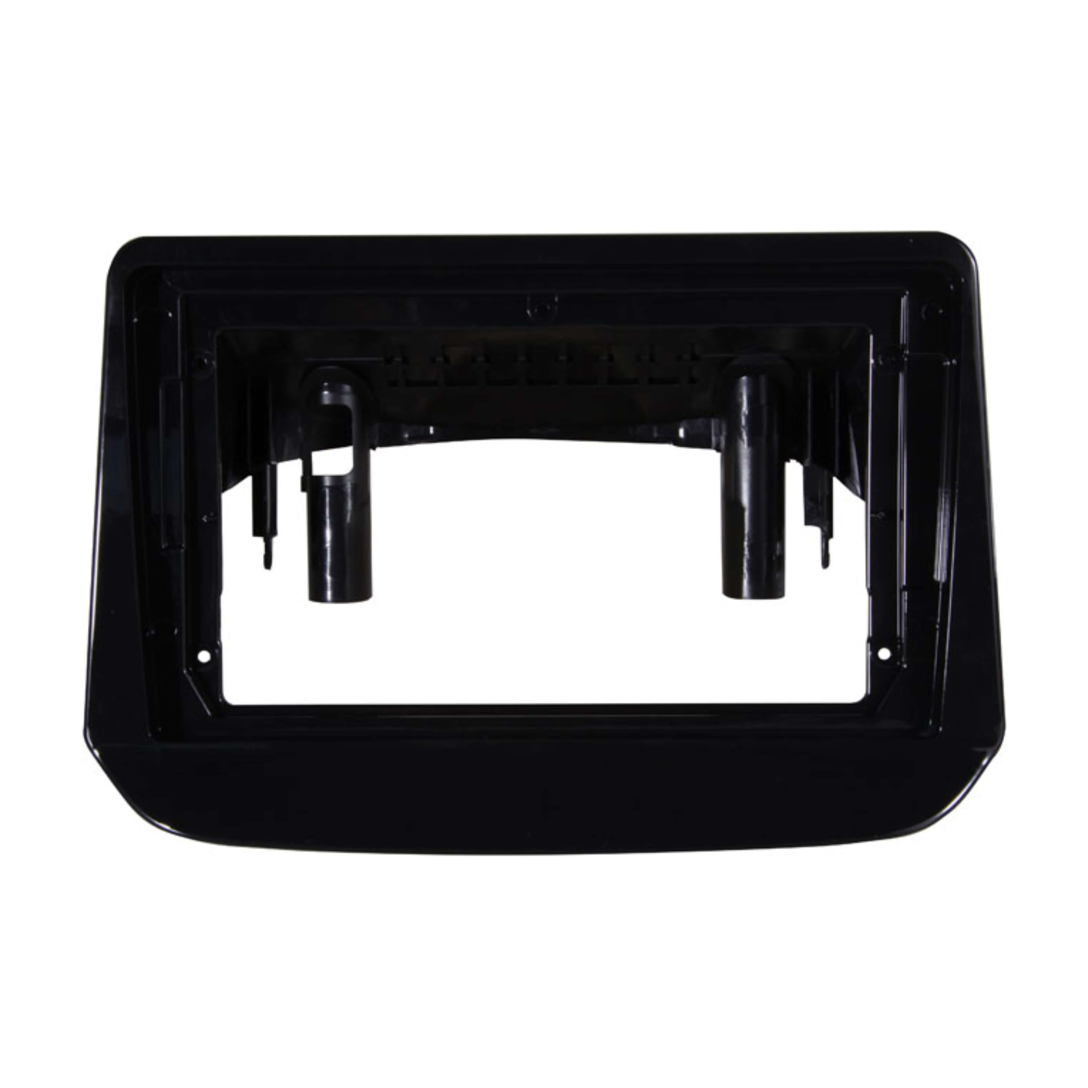 Moldura 9" Pol cor Black Piano compatível c/ Onix 2021/2023 Expex - EPX9GM028