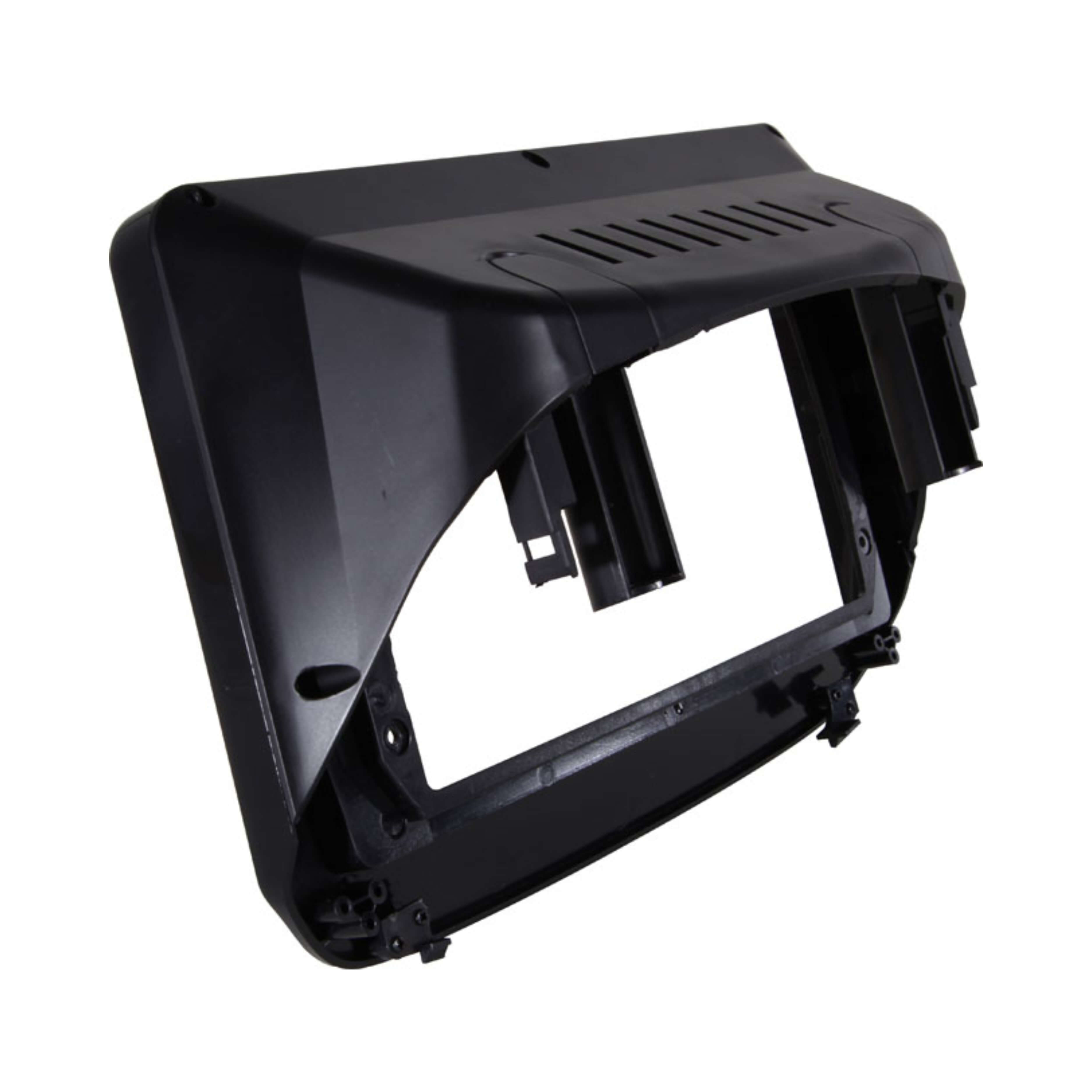 Moldura 9" Pol cor Black Piano compatível c/ Onix 2021/2023 Expex - EPX9GM028
