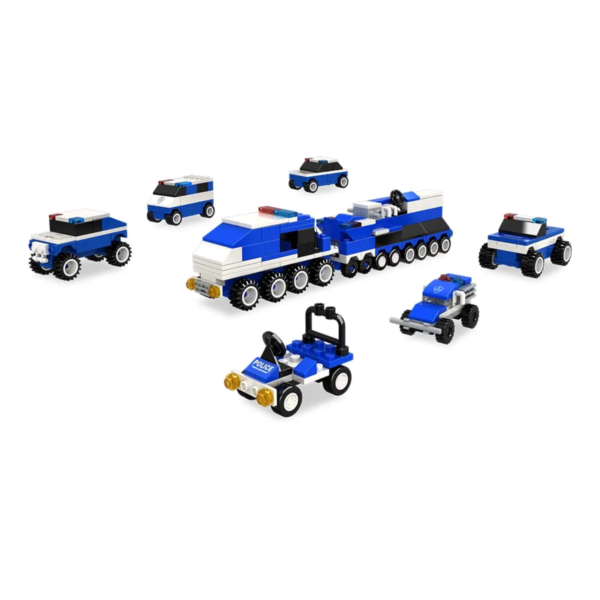 Brinquedo Infantil Blocos de Montar Defensores da Ordem 25/29 Peças Unidade Xalingo - 14987