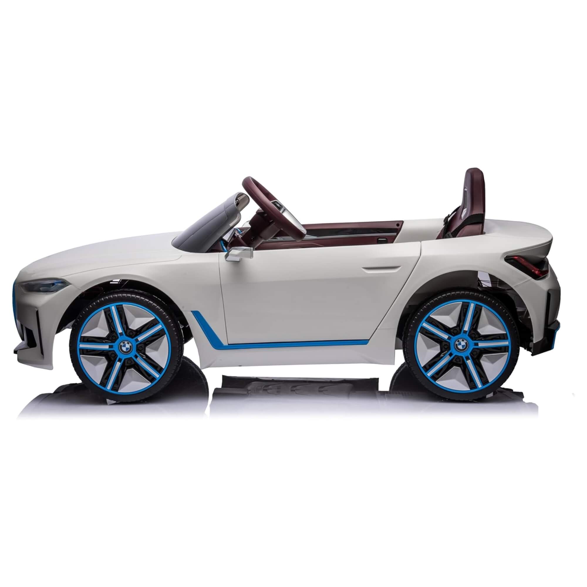 Carro Elétrico Infantil BMW I4 12V com Controle Remoto Branco Zippy Toys - 9980