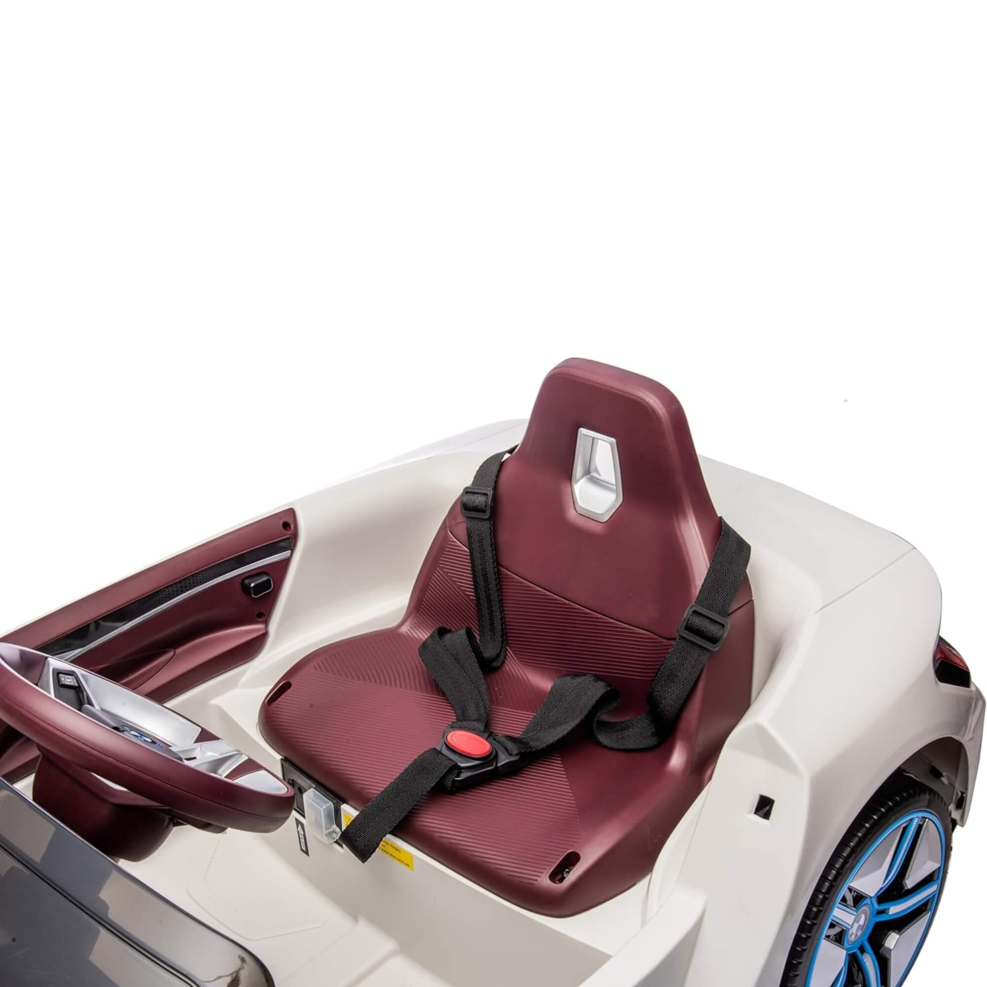 Carro Elétrico Infantil BMW I4 12V com Controle Remoto Branco Zippy Toys - 9980