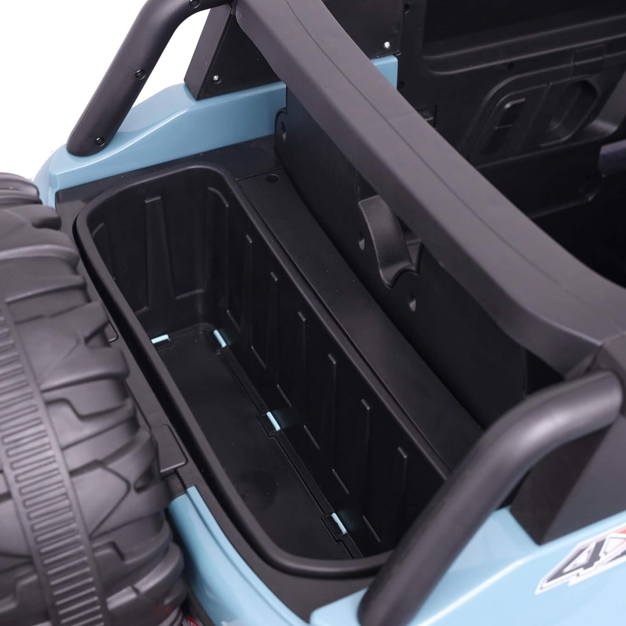 Carro Elétrico 4x4 Space Cross Azul com Controle Remoto 12V Zippy Toys - 11074