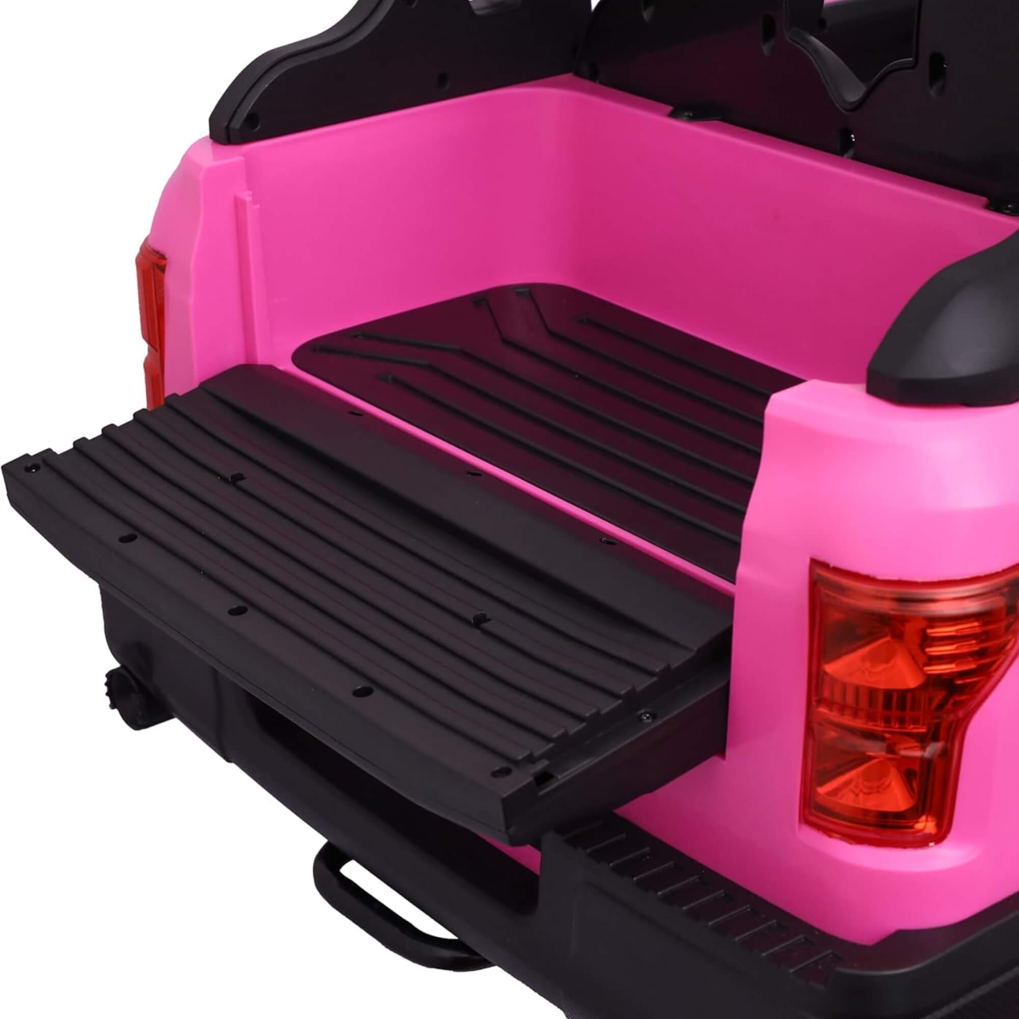 Carro Elétrico Infantil Dodge Ram Rosa 12V com Controle Remoto Zippy Toys - 10746