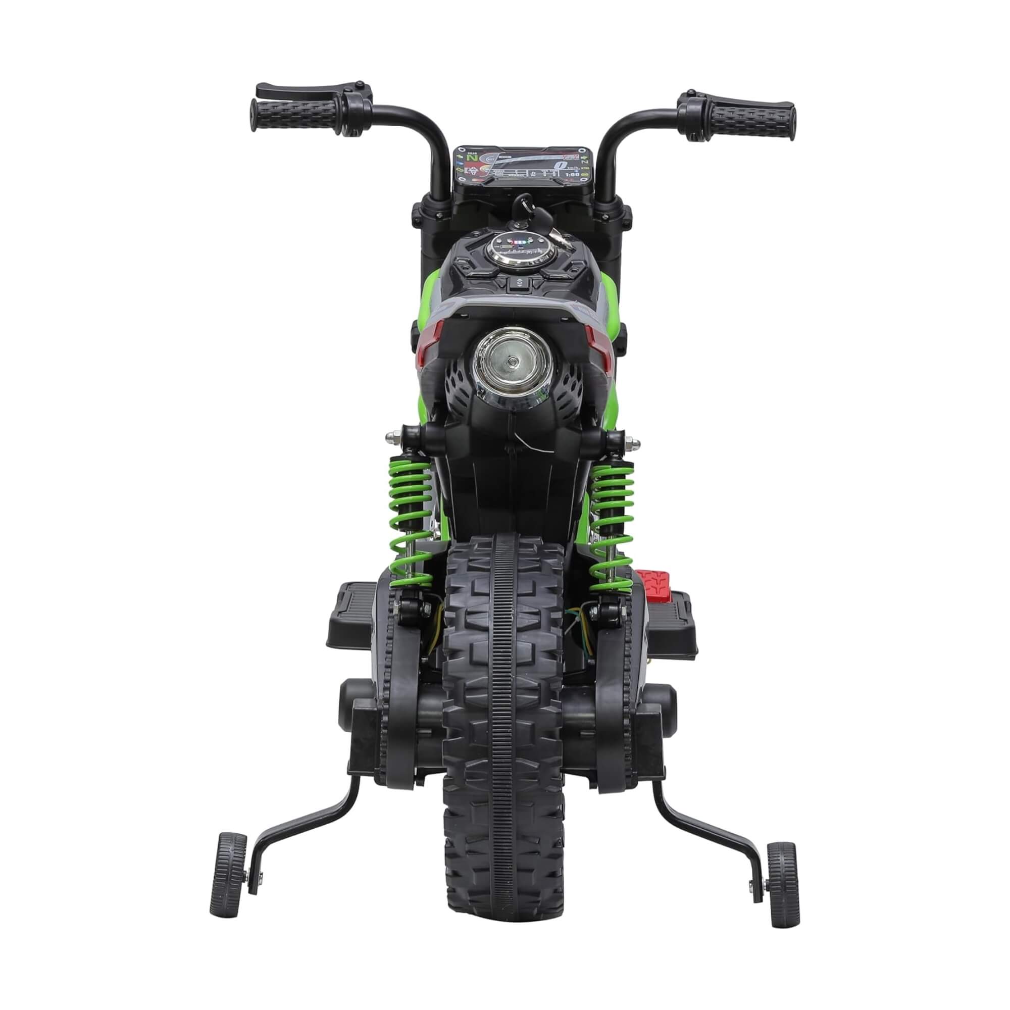 Moto Elétrica Infantil Mini ZS 12V com Rodinha Verde Zippy Toys - 10551