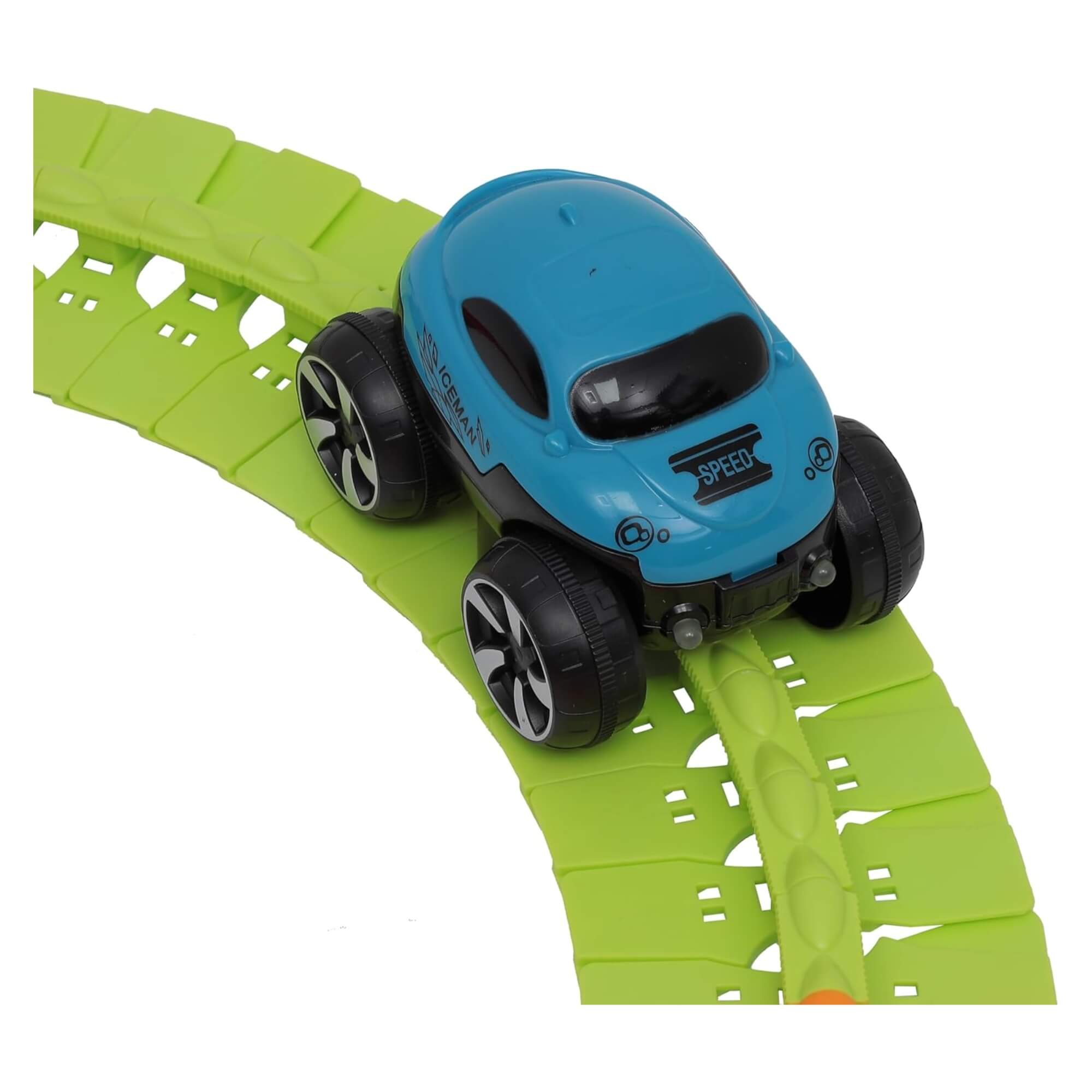 Brinquedo Infantil Pista de Carro Antigravidade 96 Peças Zippy Toys - 10323