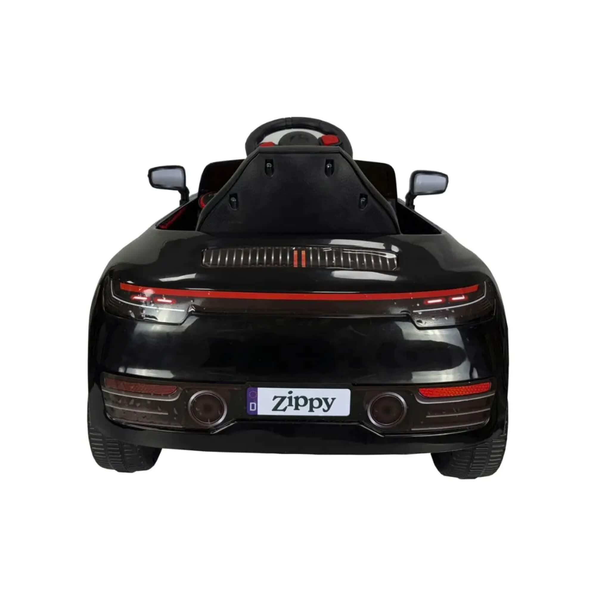 Carro Elétrico Infantil Compact Preto 6V com Controle Remoto Zippy Toys - 11511