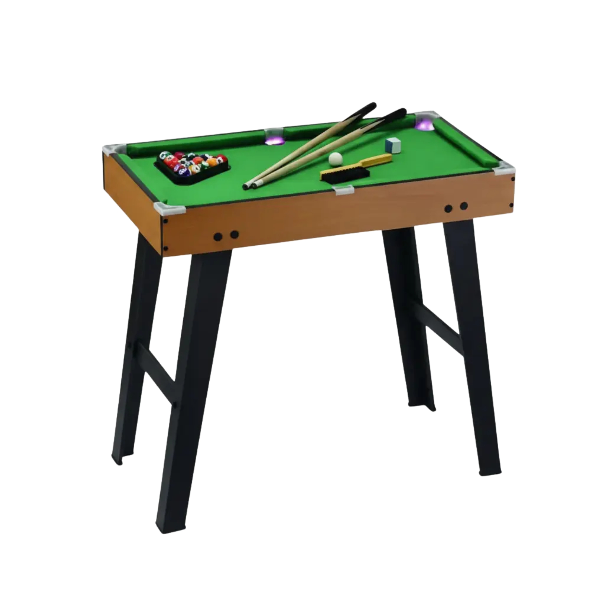 Brinquedo Infantil Mesa de Sinuca Master em Madeira com Led Zippy Toys - 11112