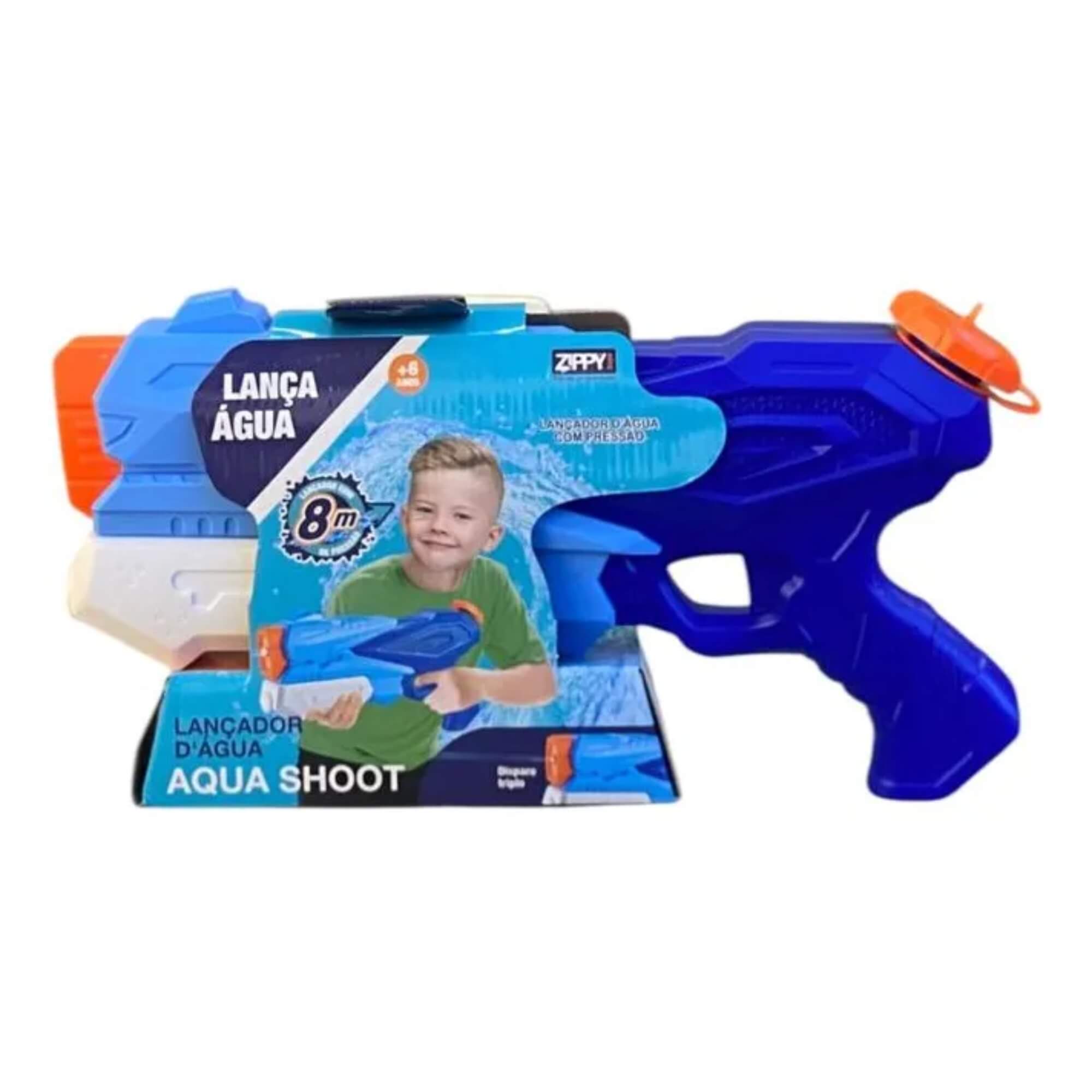 Brinquedo Infantil Lançador de Água Aque Shoot 33cm Zippy Toys -  9178