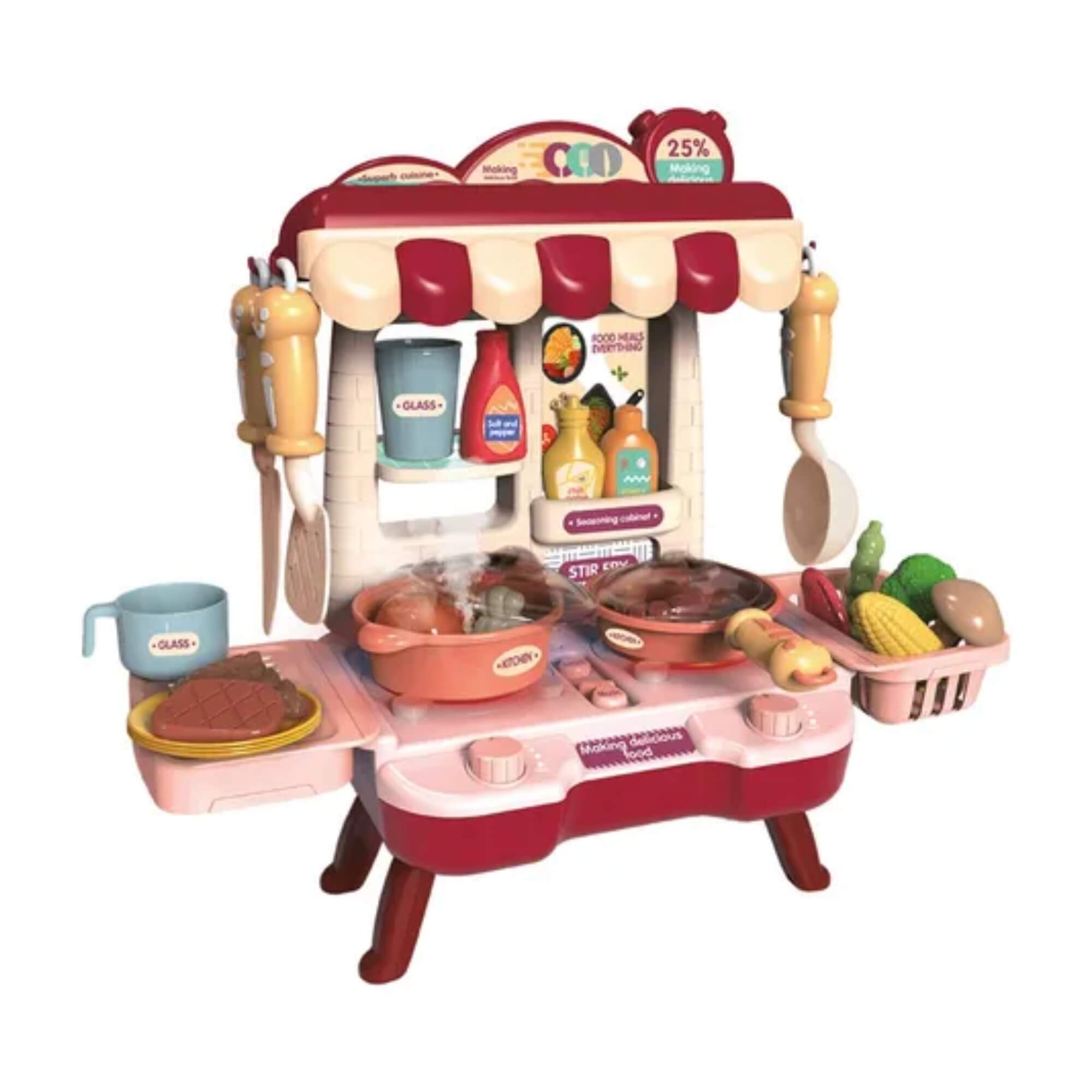 Brinquedo Infantil Mini Casa Encantada 34 Peças com Luz e Som Zippy Toys - 9282