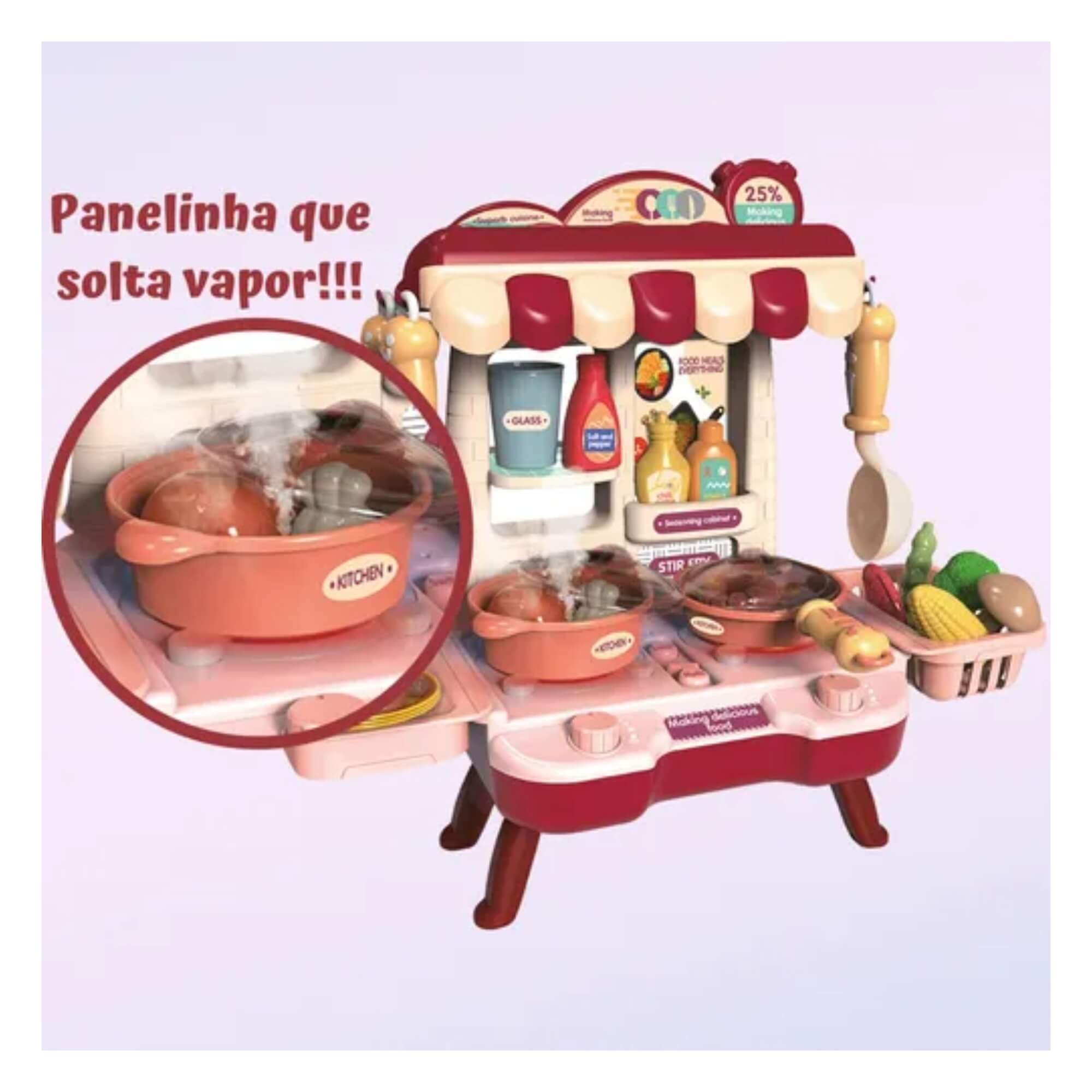 Brinquedo Infantil Mini Casa Encantada 34 Peças com Luz e Som Zippy Toys - 9282