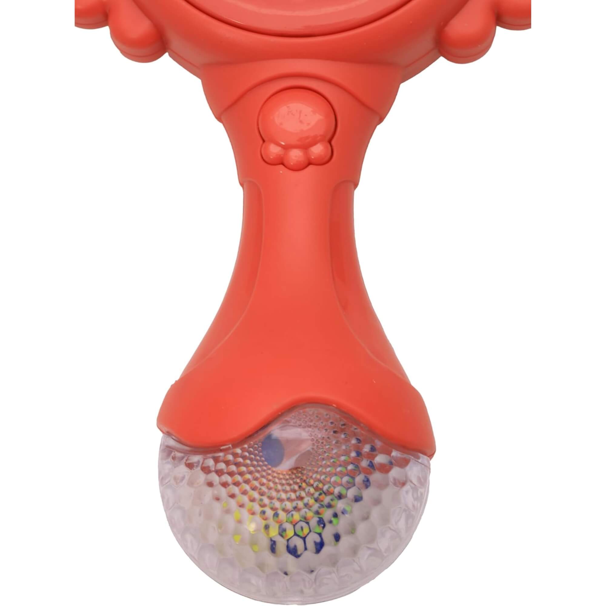 Brinquedo Infantil Chocalho Caranguejo Musical Rosa Zippy Toys - 10365