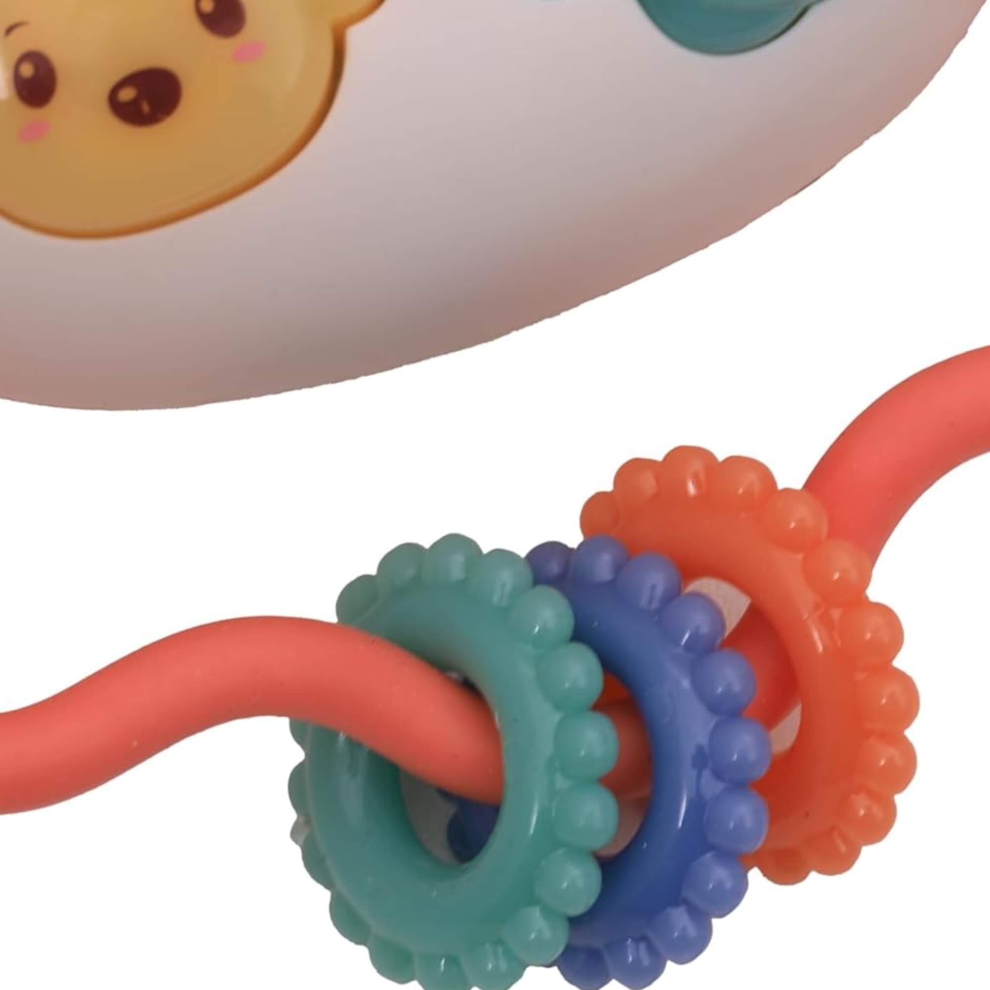 Brinquedo Infantil Chocalho Divertido Candy Colorido com Som Zippy Toys - 10377