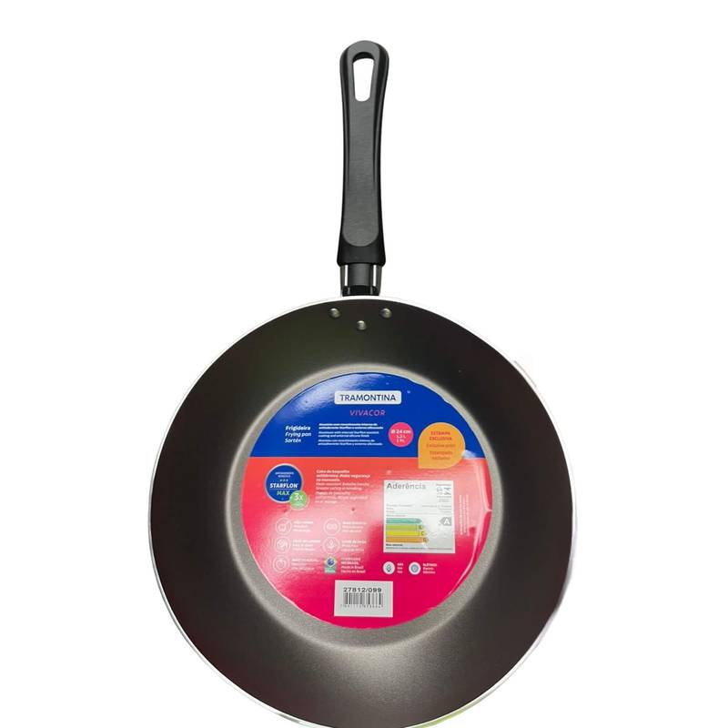 Frigideira em Alumínio Antiaderente Estampa Vintage 24cm 1,2L Starflon Max Tramontina - 27812099