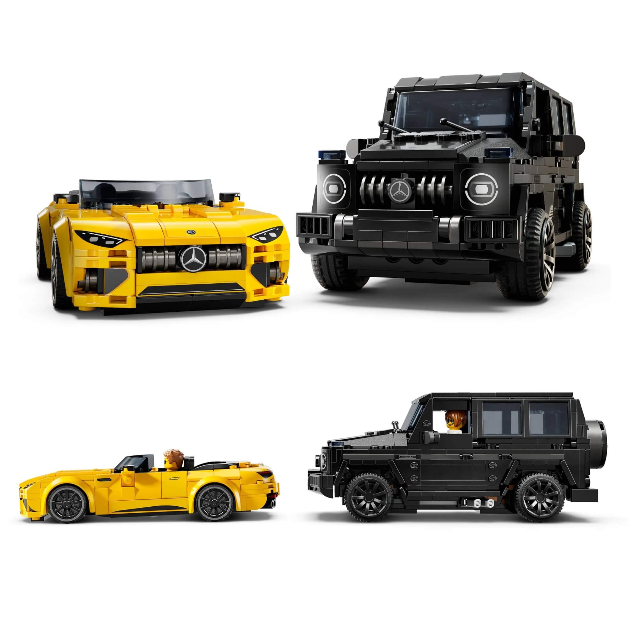 LEGO Speed Champions - Mercedes-AMG G 63 e SL 63 com 808 peças - 4111176924
