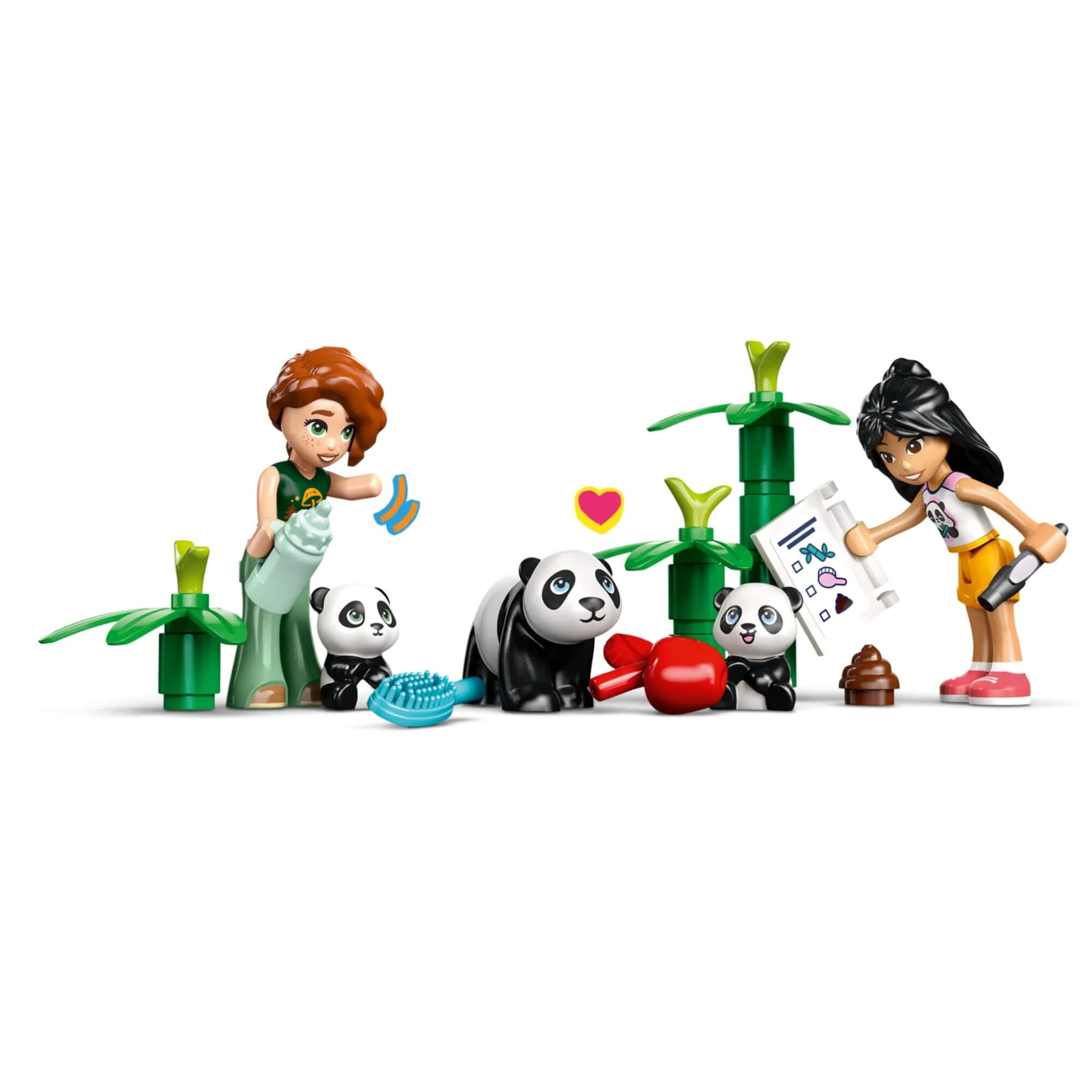 LEGO Friends - Refúgio de Pandas 243 peças - 4111142648