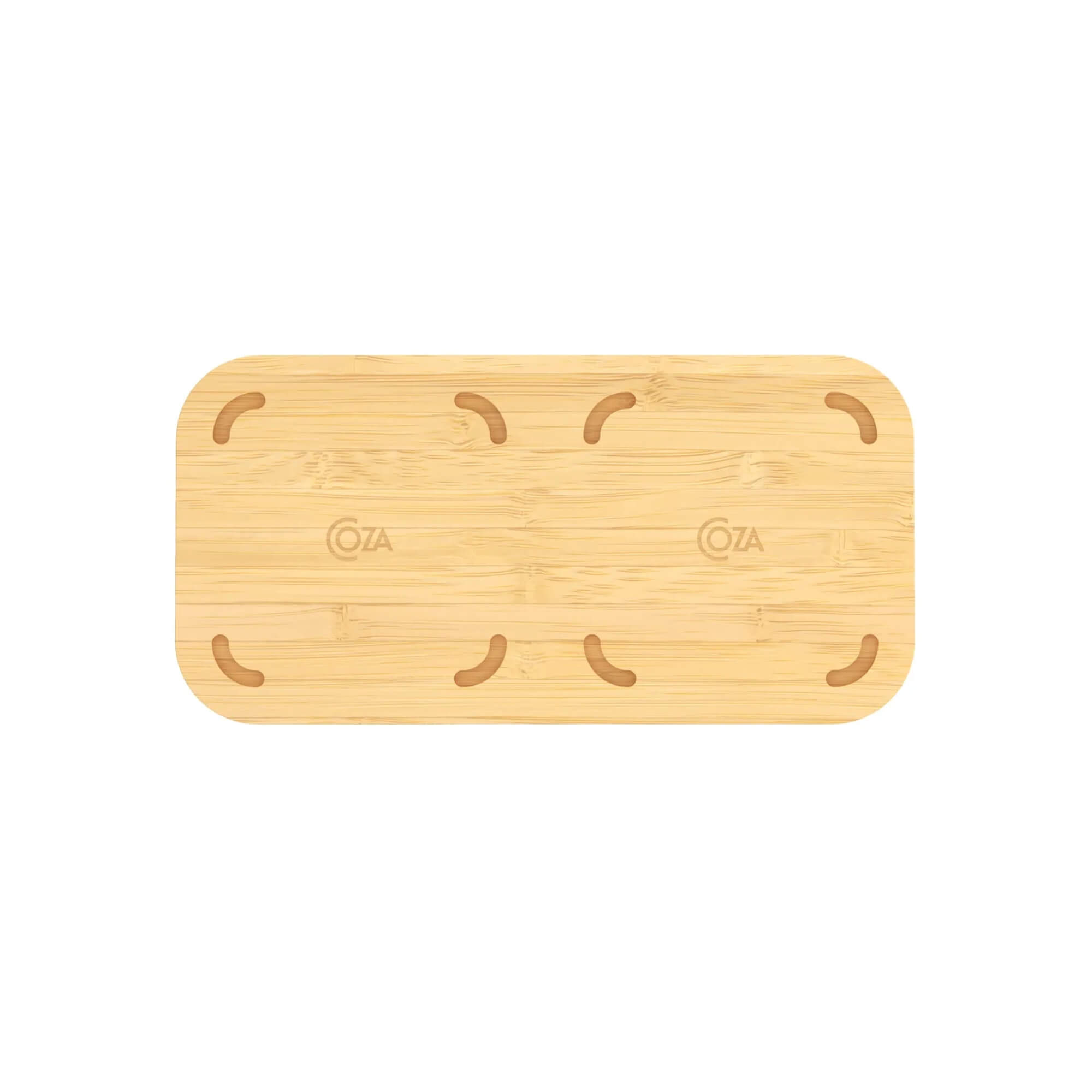 Pote Hermético Retangular Coza Modo Bambu 530ml Cristal Brinox - 40645/3009