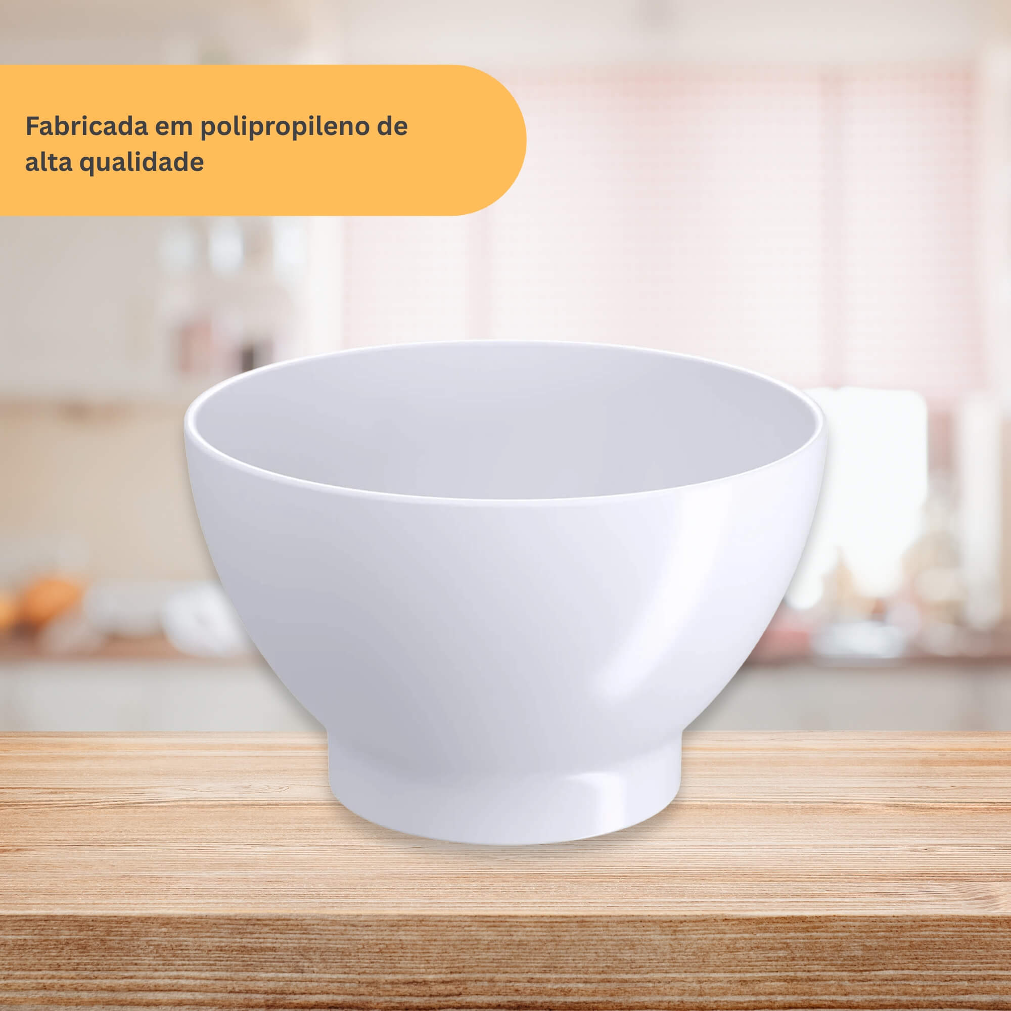 Cumbuca Coza Cozy 750ml Branco Brinox - 10510/0007