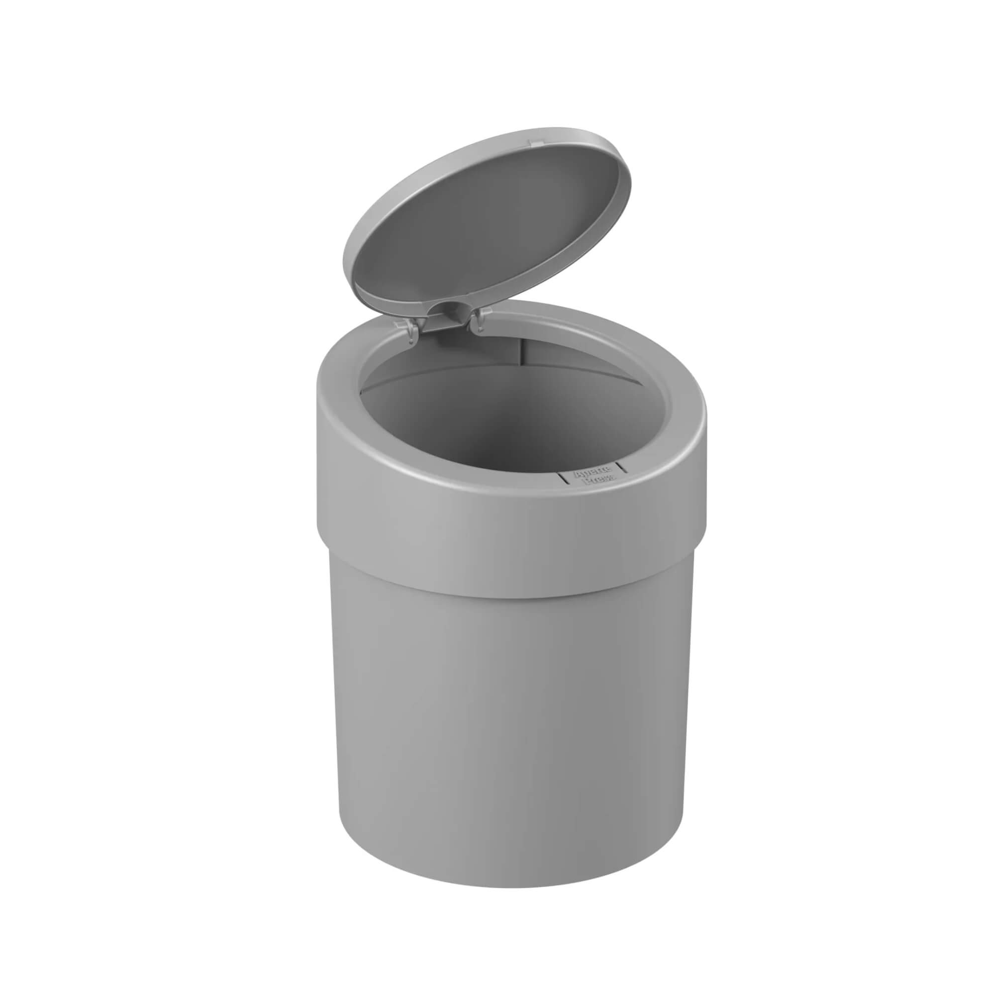 Lixeira com Tampa Press Coza 5 Litros Cinza Frio Brinox - 10908/0499