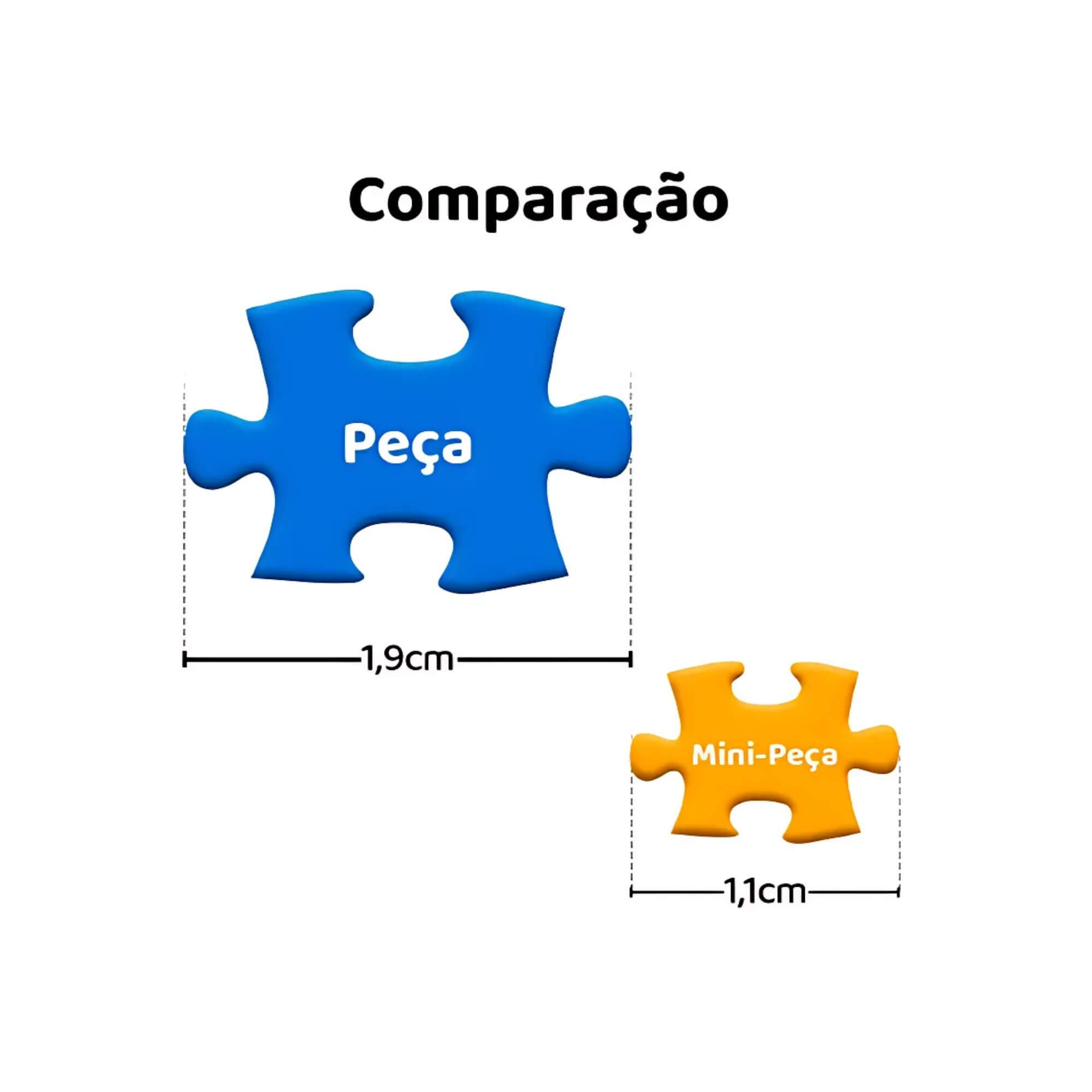Mini Quebra-cabeça 500 peças Estrada com Cipreste e Estrela Van Gogh Grow - 04605