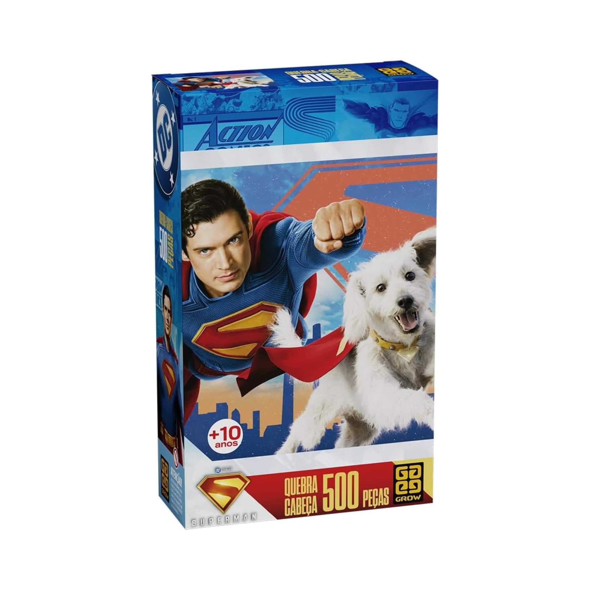 Quebra-cabeça 500 peças Superman Grow - 04926