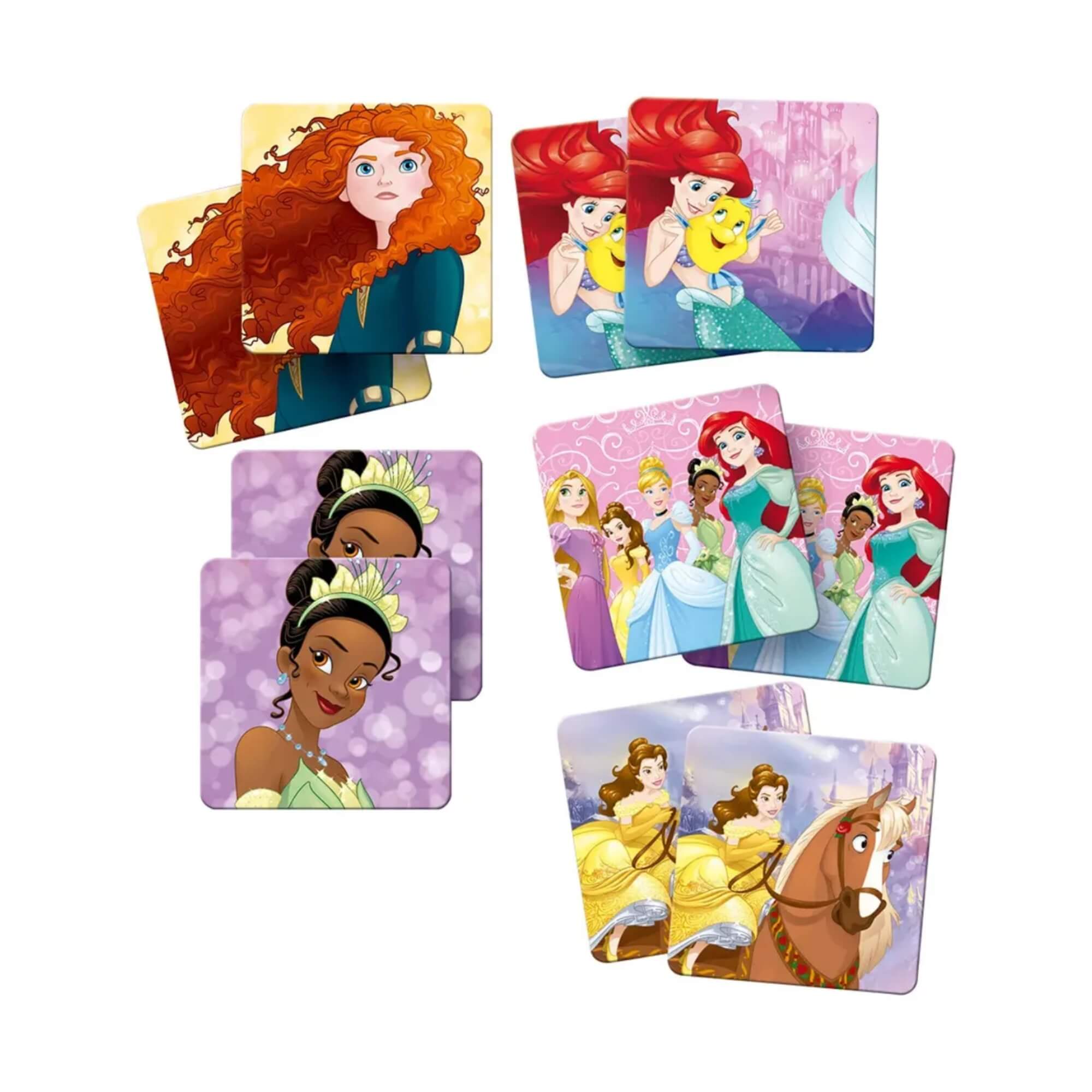 Jogo de Memória Princesas Coração c/ 54 Cartelas +4 Anos Grow - 02161