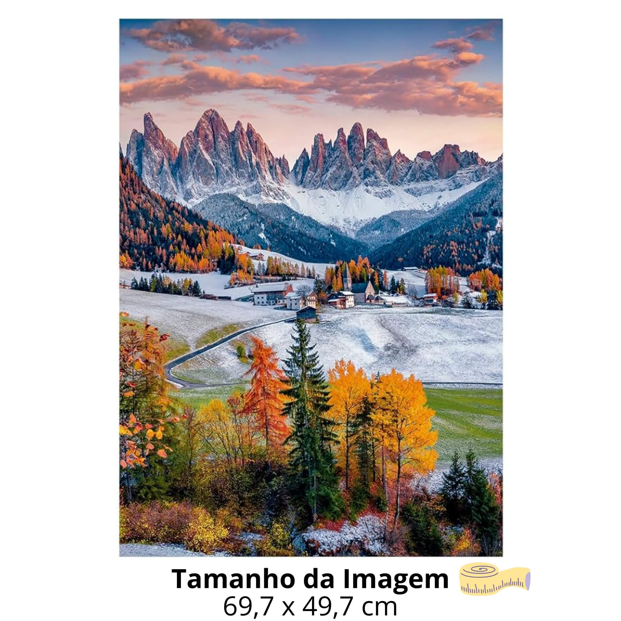 Quebra-cabeça 1000 peças Dolomitas Grow - 04928