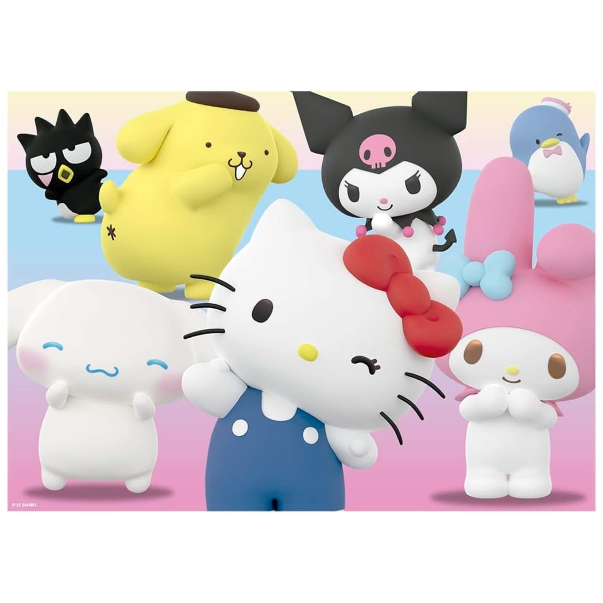 Quebra-cabeça 1000 peças Hello Kitty and Friends Grow - 04987