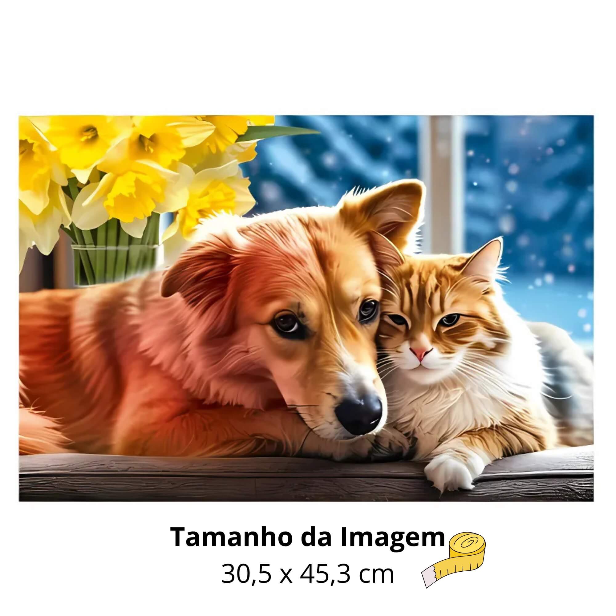 Quebra-cabeça 200 peças Melhores Amigos Grow - 03927
