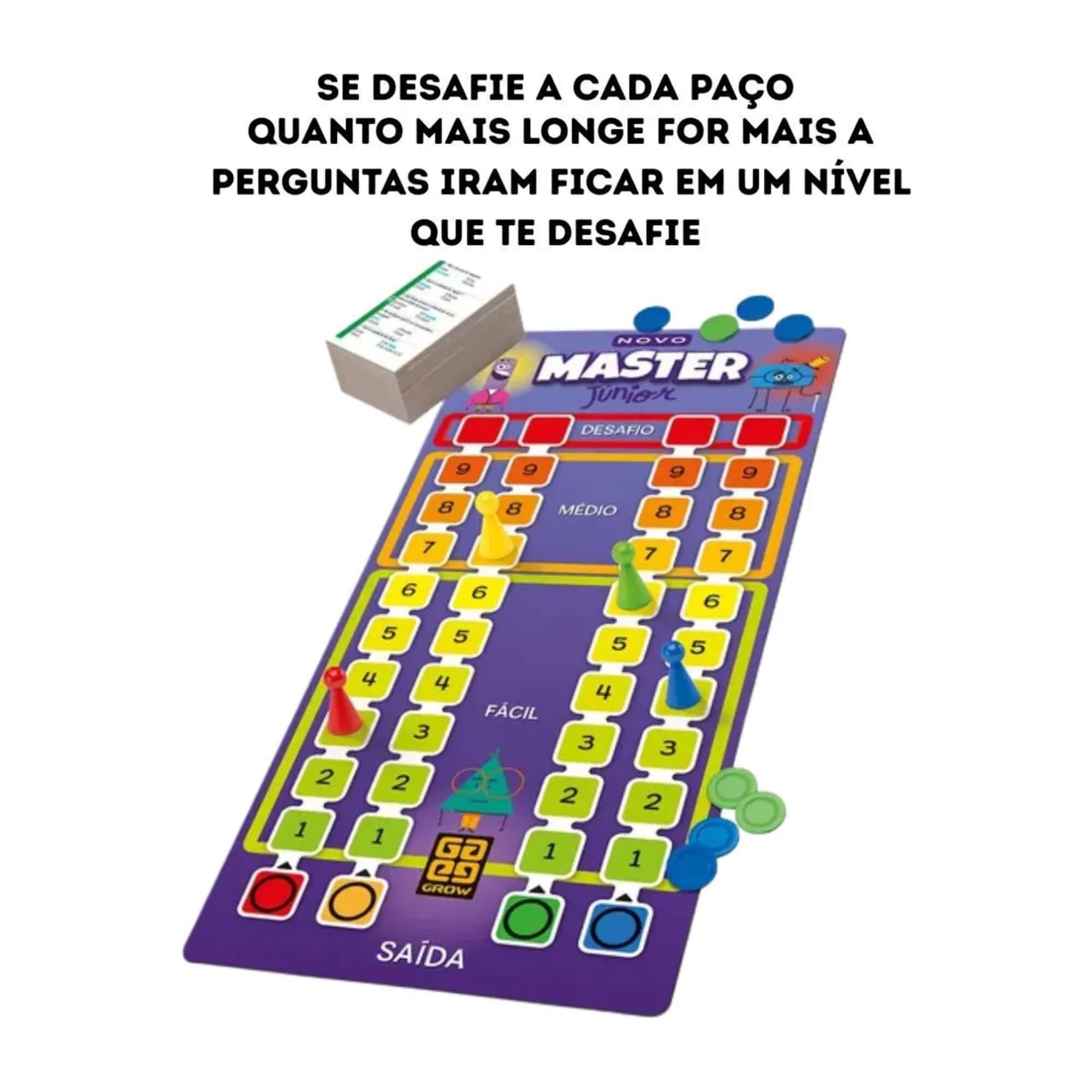 Jogo Novo Master Júnior +9 Anos Grow - 04757