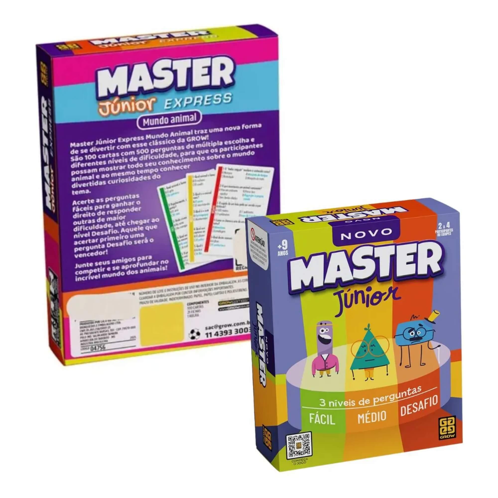 Jogo Novo Master Júnior +9 Anos Grow - 04757