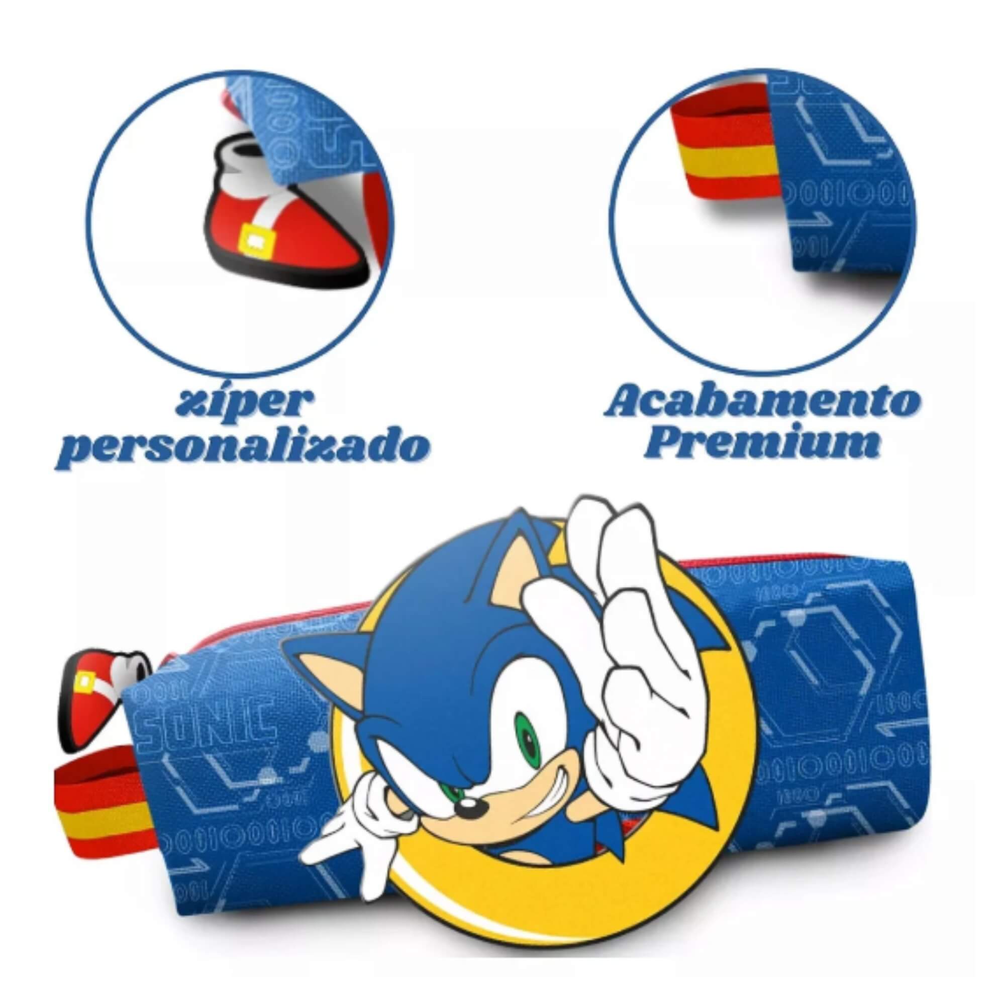 Estojo Tubo com Patch Sonic Leo&Leo Leonora - 10262