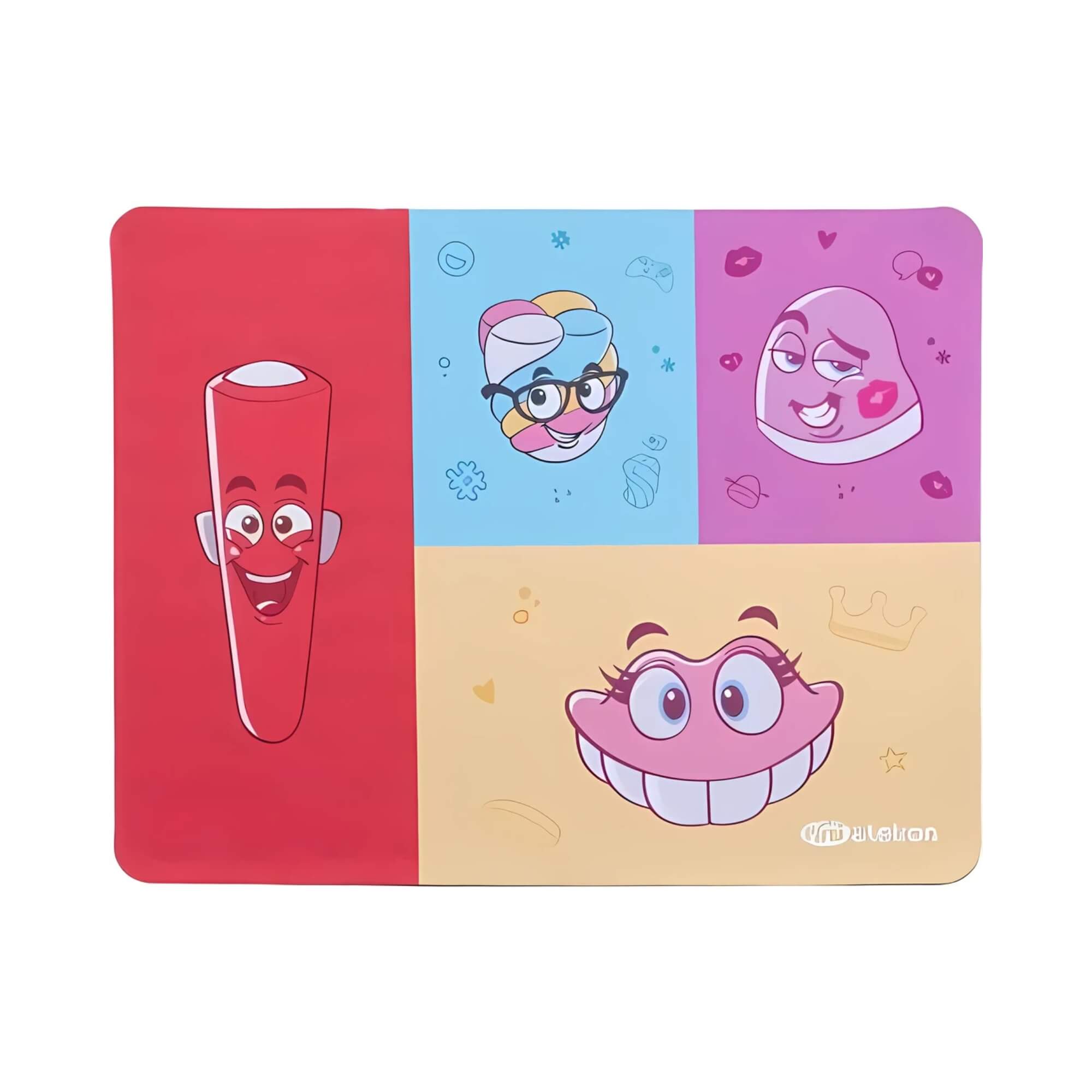 Mouse Pad Slim Estampas Sortidas Fini (Caixa com 20 unidades) Leo&Leo Leonora - 10335