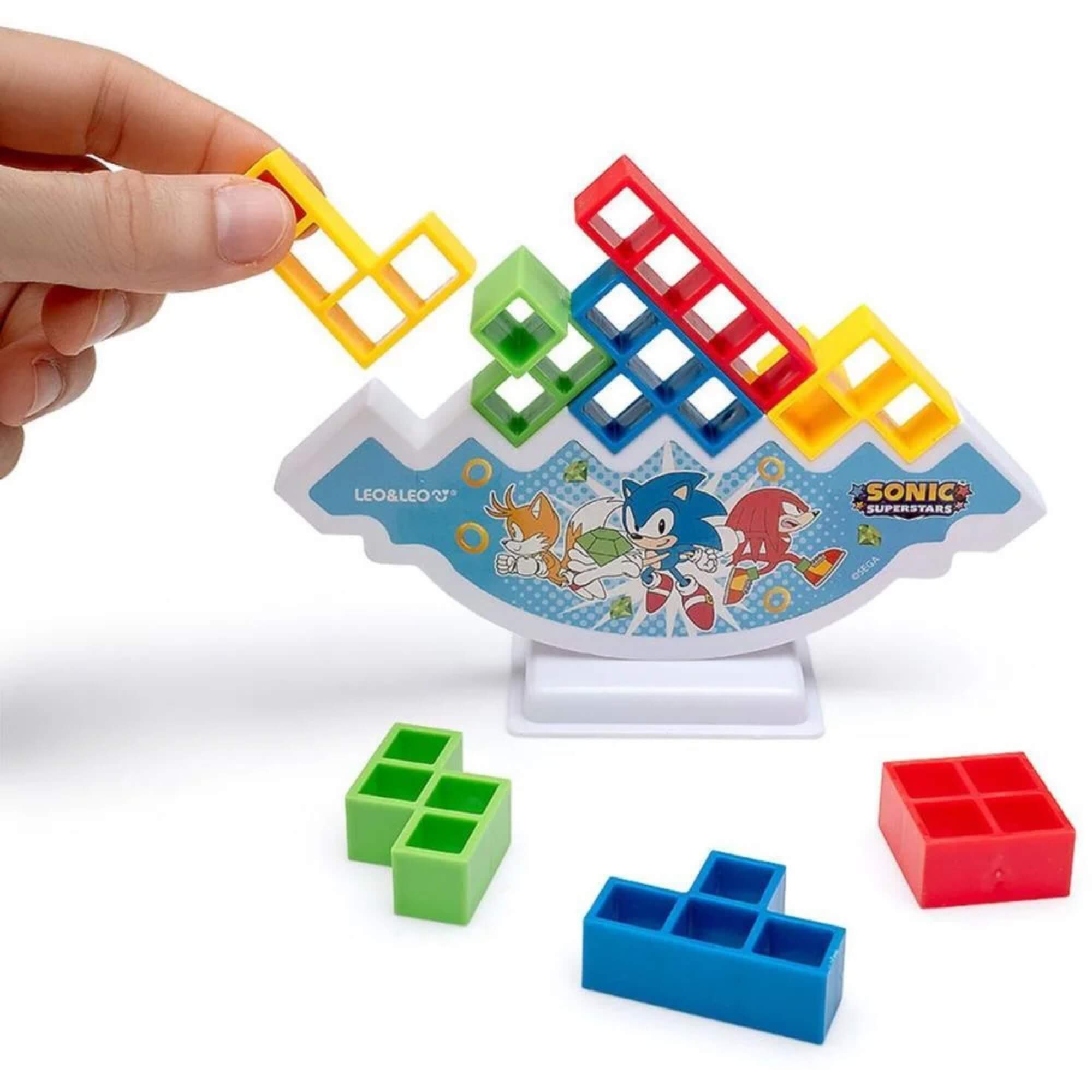 Jogo de Raciocínio Mestre do Equilíbrio Sonic +3 Anos Leo&Leo Leonora - 10448