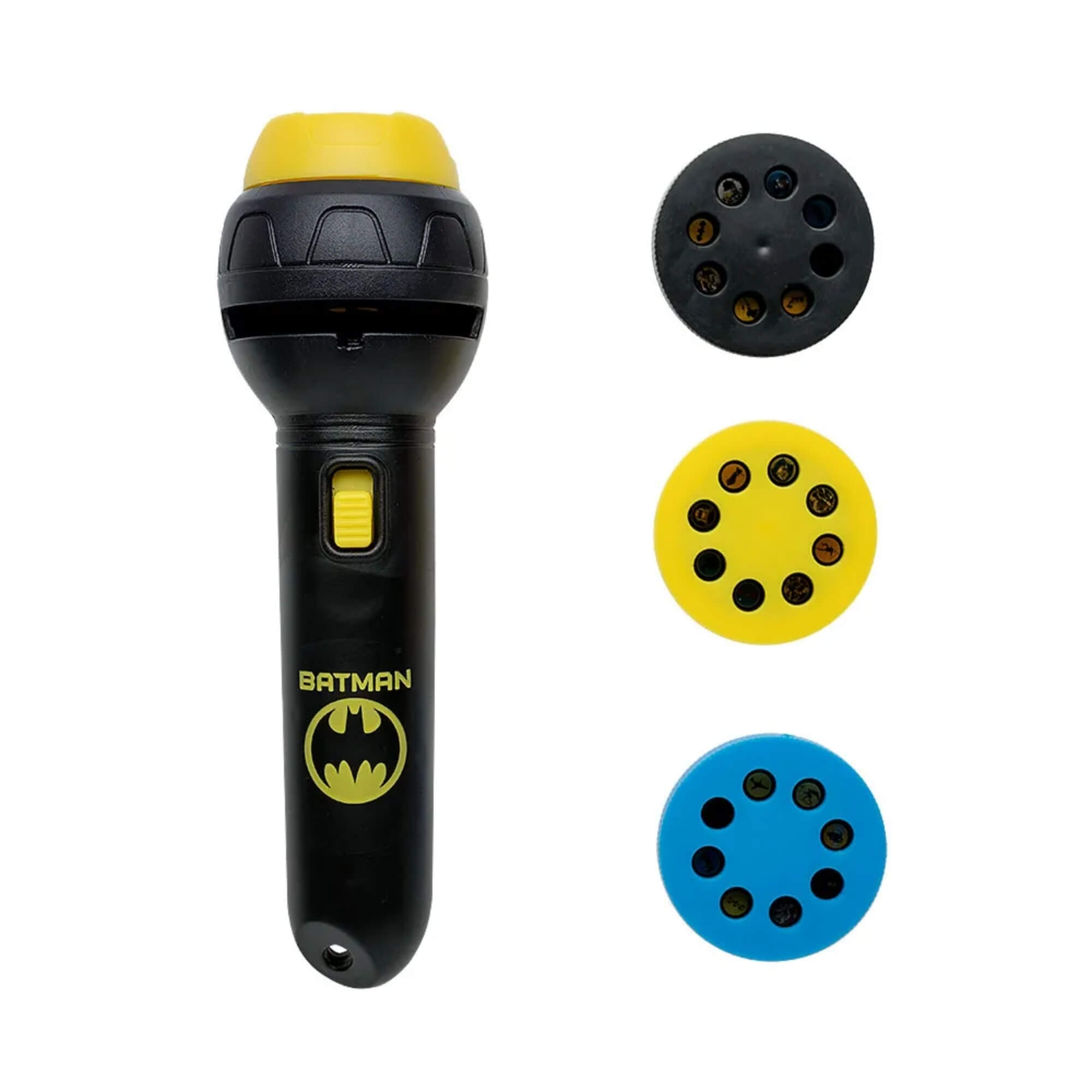 Brinquedo Infantil Lanterna Projetora Batman c/ 3 Slides Letron Leo&Leo Leonora - 10464