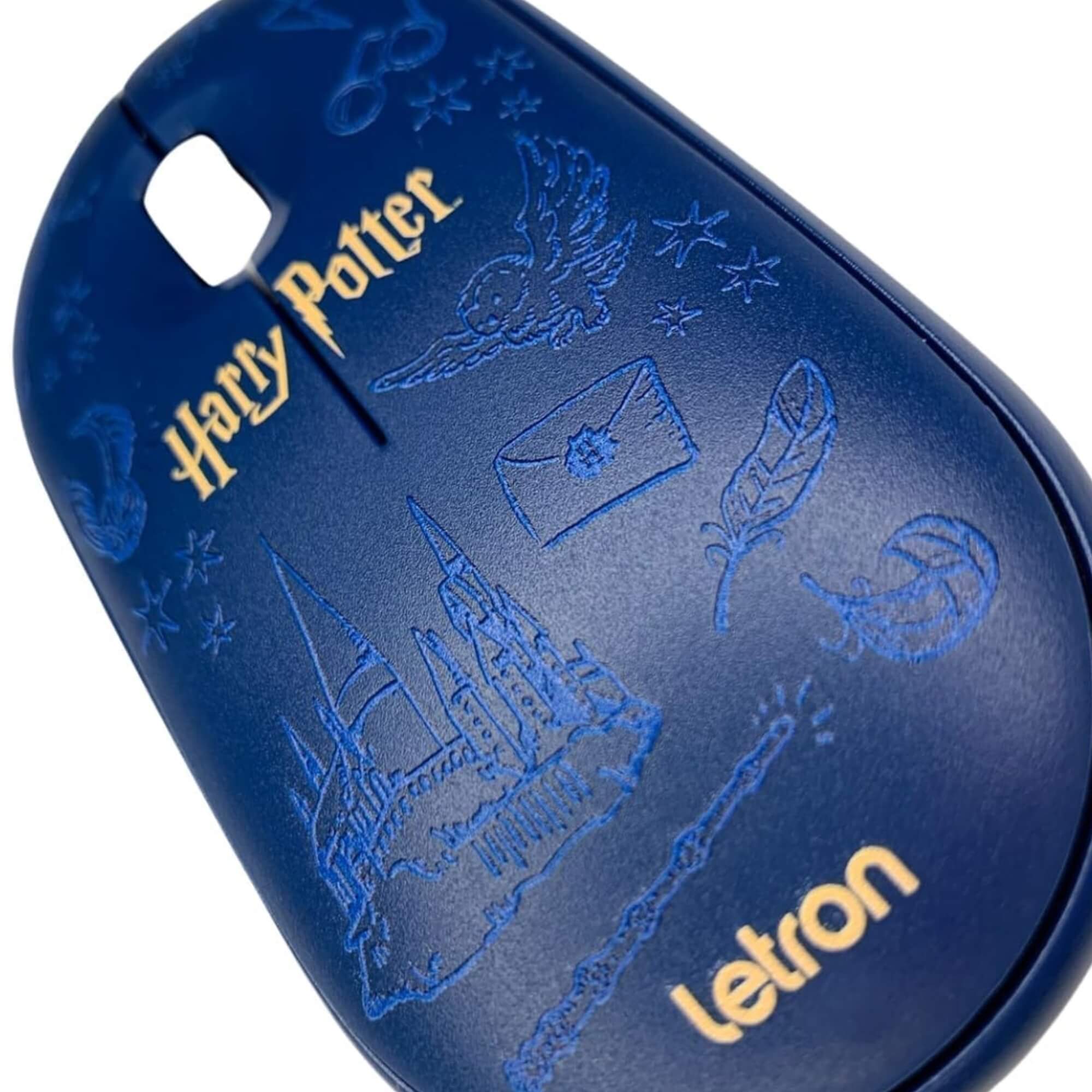 Kit Teclado e Mouse Sem Fio Usb Wireless e Bluetooth Edição Harry Potter Letron Leonora - 74692