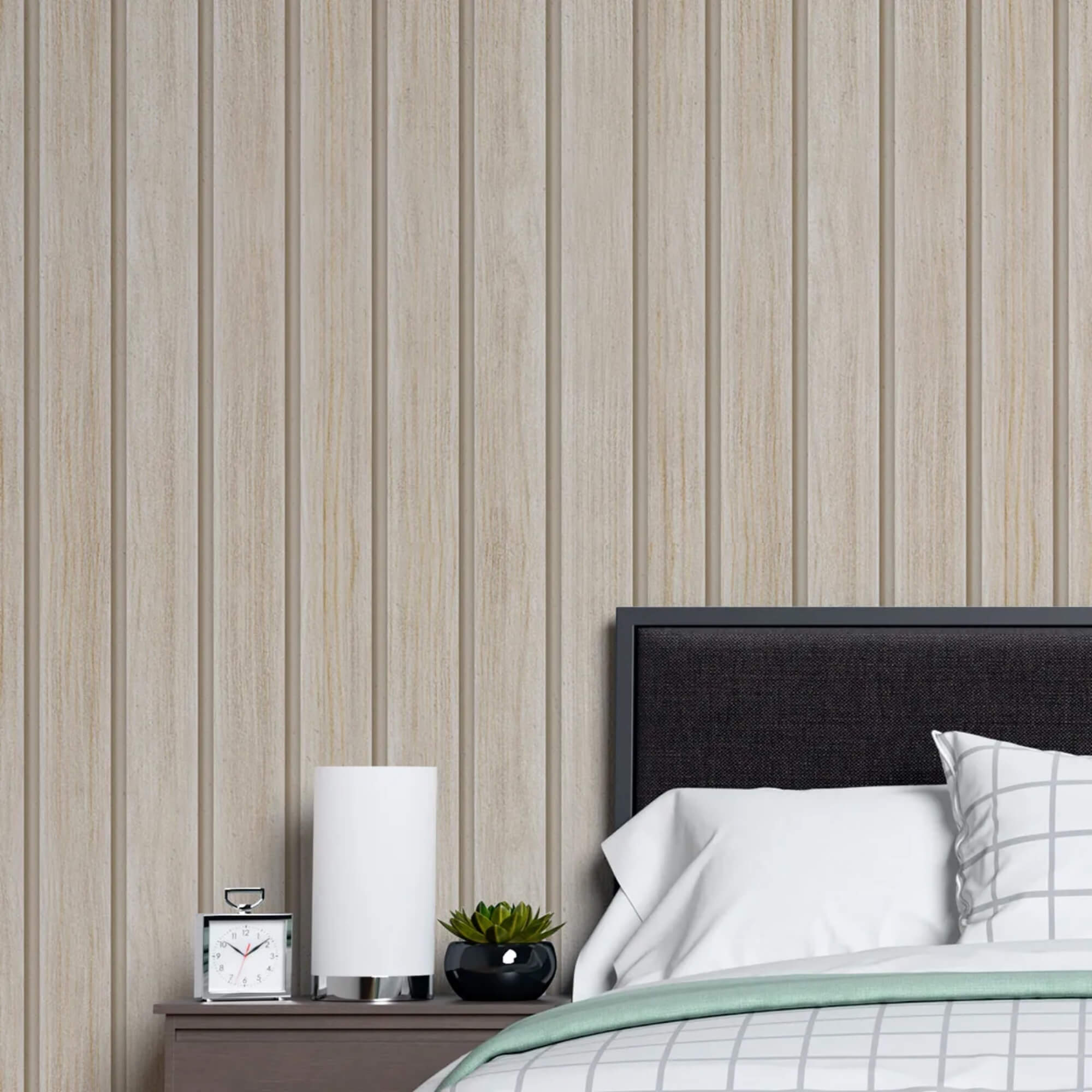 Plástico Adesivo para Decoração Leotack Ripa Madeira Freixo 45CM X 5M 80MIC Rolo Leonora - 79234