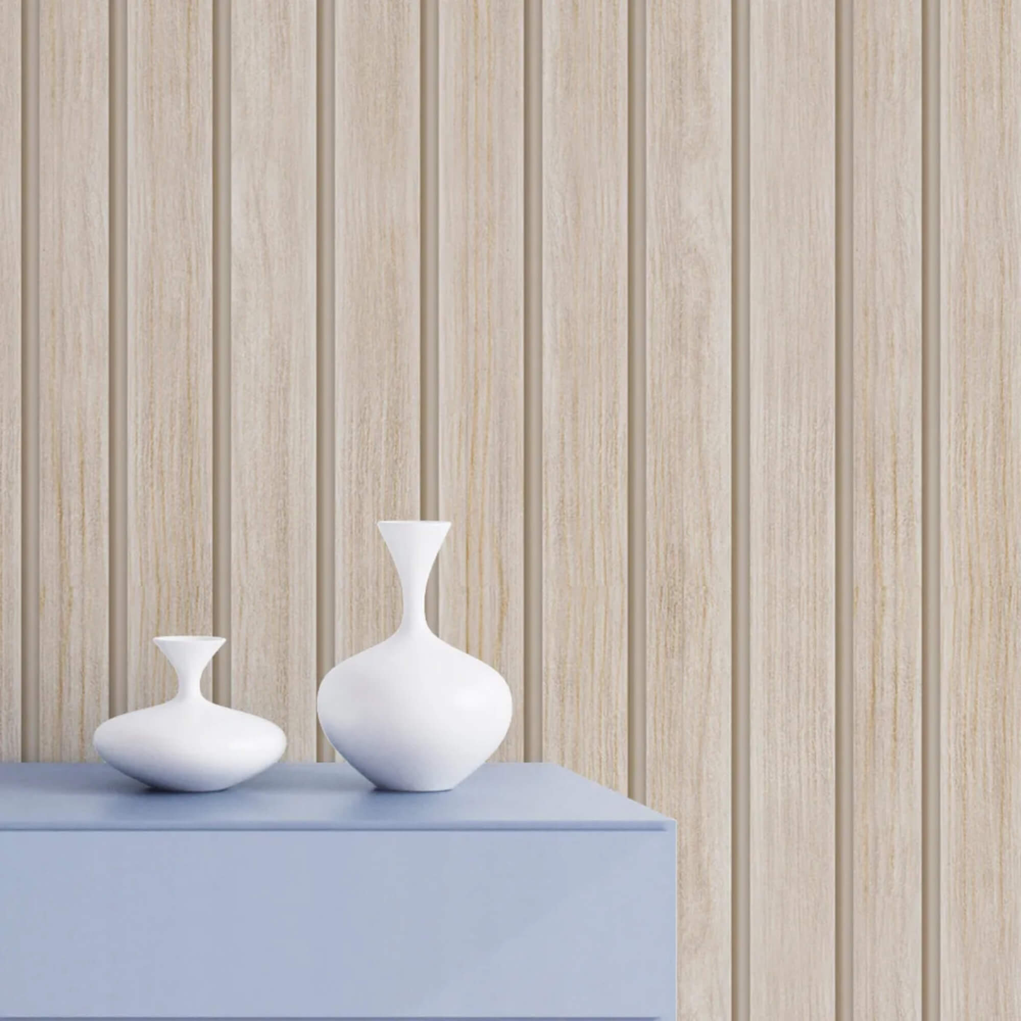 Plástico Adesivo para Decoração Leotack Ripa Madeira Freixo 45CM X 5M 80MIC Rolo Leonora - 79234