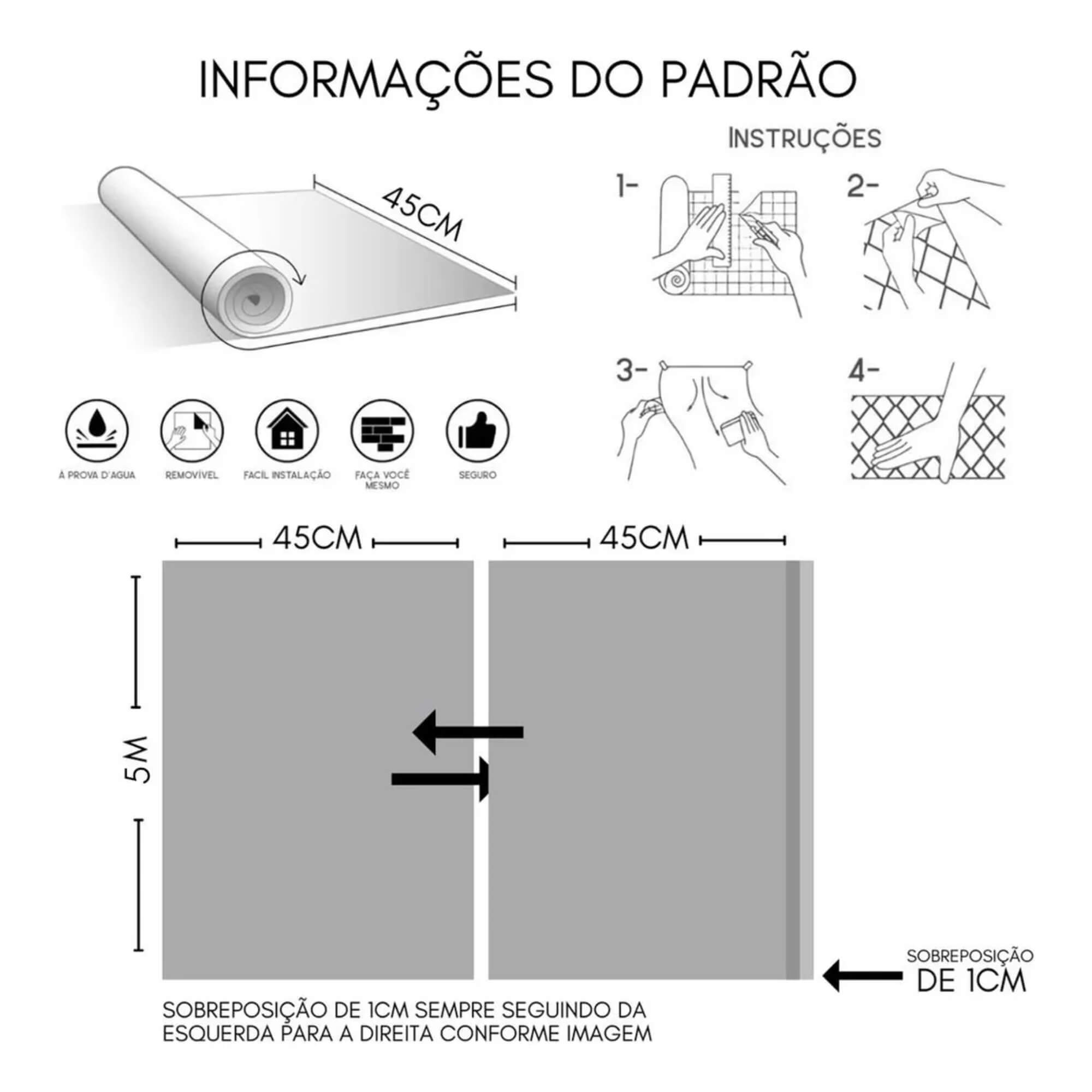 Plástico Adesivo para Decoração Leotack Madeira Angico 45CM X 5M 80MIC Rolo Leonora - 79252