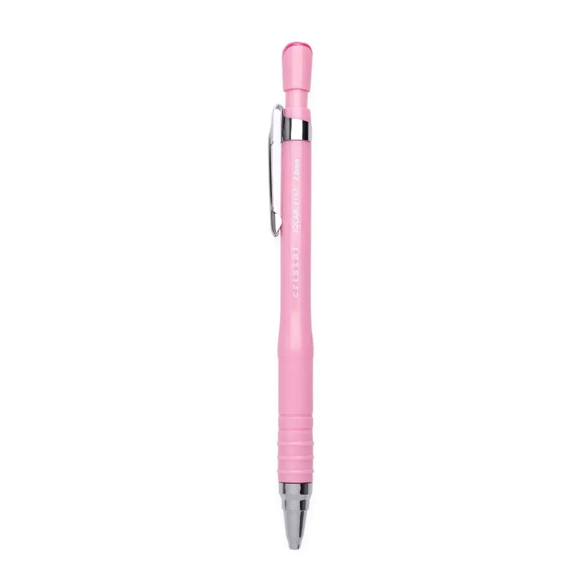 Lapiseira Cristal 2.0 Cores Mistas - Pote com 24 Unidades Jocar Office Leo&Leo Leonora - 91631