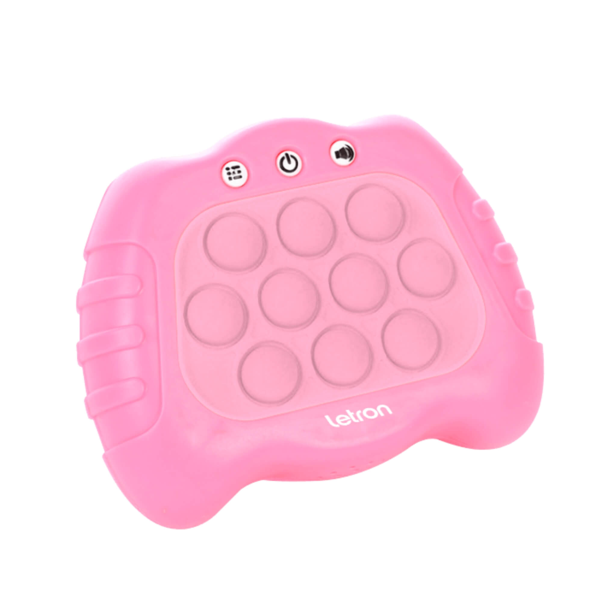 Jogo Pop it Rosa Letron - Brinquedo educativo com ativação sensorial Leo&Leo Leonora - 91901