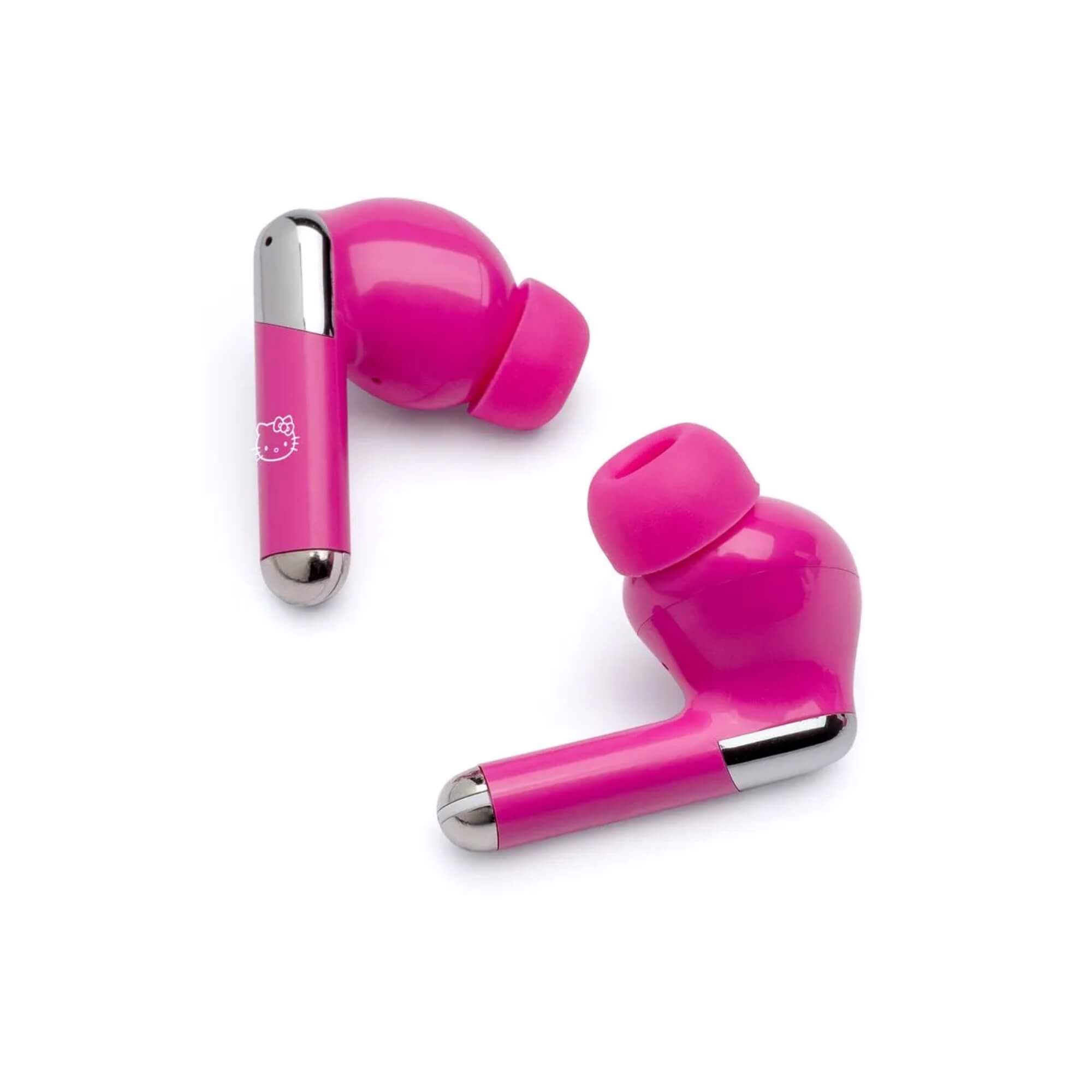Fone Sem Fio Hello Kitty Estereo Earbuds Case Carregador Bluetooth Letron Leonora - 94424