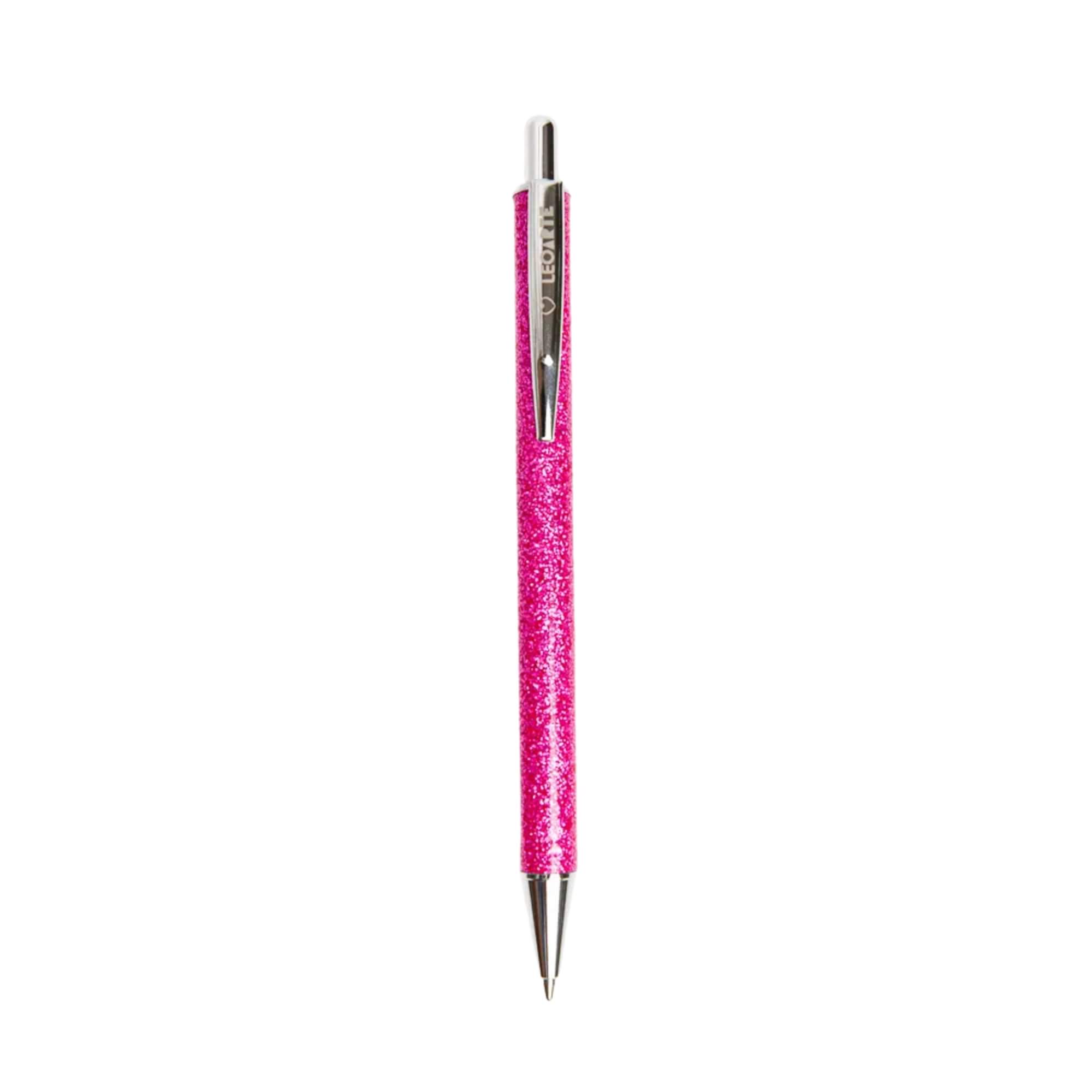 Caneta Premium Pink Vibes - Tinta Azul Estojo c/ 1 unidade Leoarte Leo&Leo Leonora - 97911