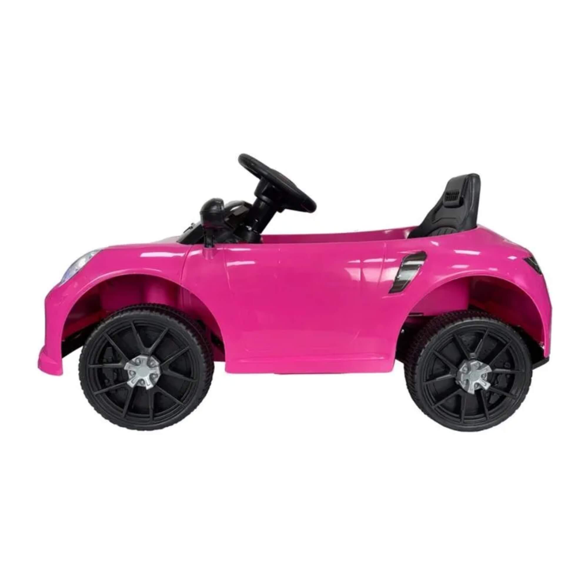 Carro Elétrico Infantil Compact Rosa 6v c/ Controle Remoto Zippy Toys - 11512